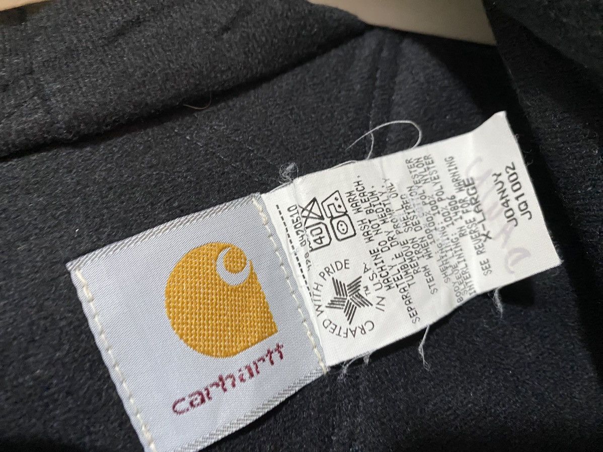 Carhartt Carhartt USA Active Jacket, sizeXL, blue, with patch, used, Size US XL / EU 56 / 4 - 10 Thumbnail
