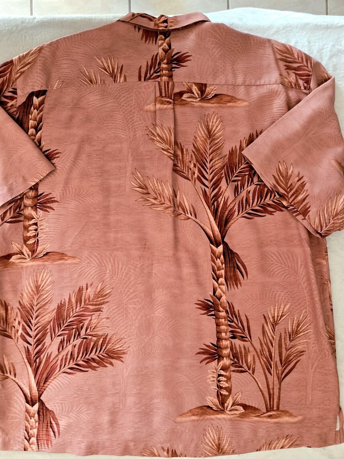 Tommy Bahama Tommy Bahama Hawaiian Shirt Mens L 100% Silk Floral Aloha Size US L / EU 52-54 / 3 - 6 Thumbnail