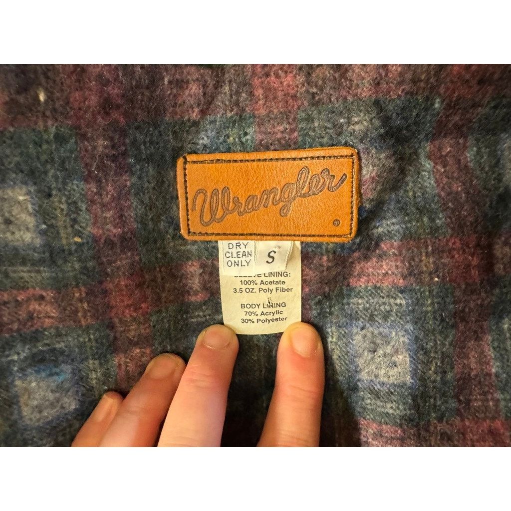 Wrangler Wrangler - 1980s - Blanket-Lined Work Jacket - Green - S Size US L / EU 52-54 / 3 - 4 Thumbnail