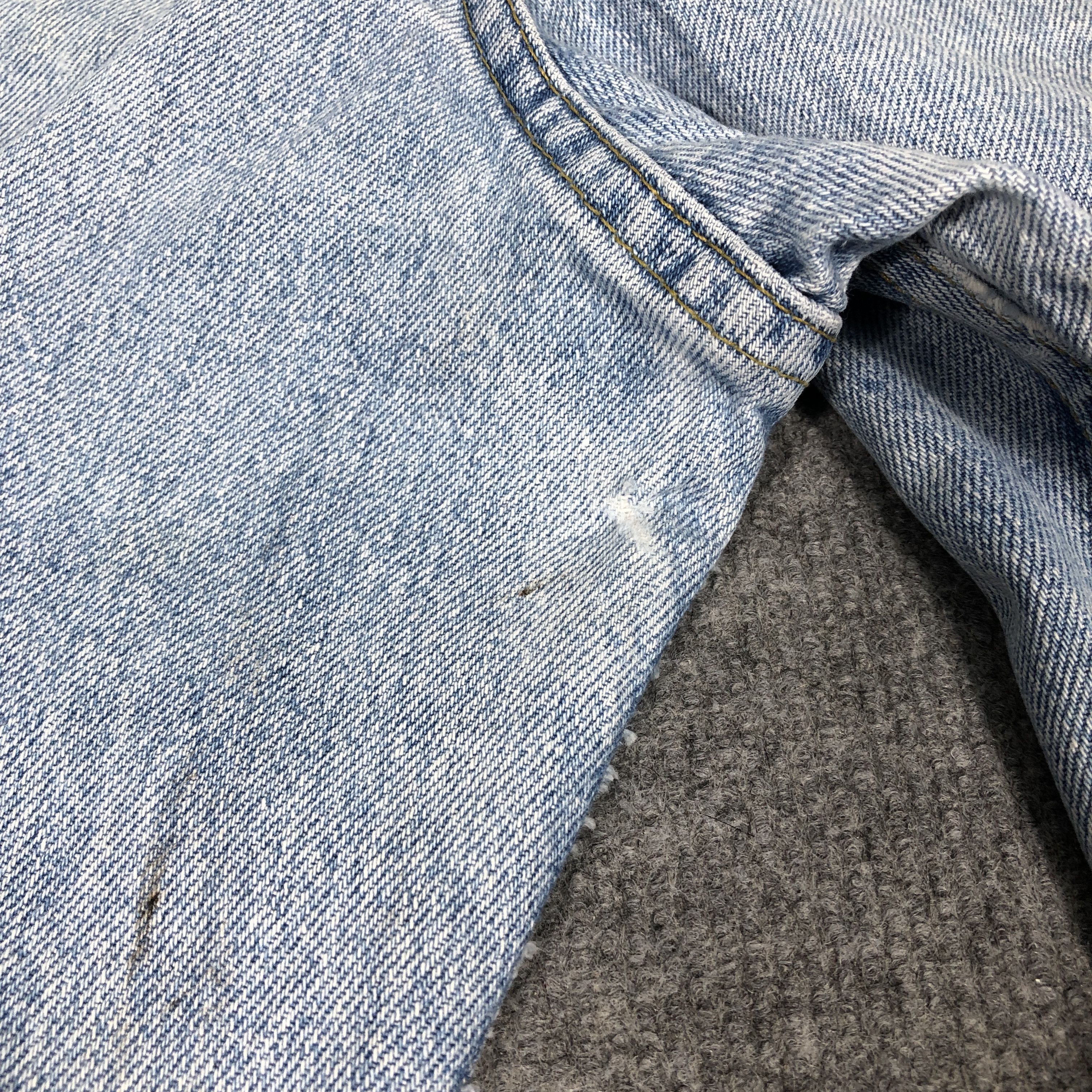 Lee × Vintage Womens 90s Vintage Lee Jeans Light Blue Wash L886W Size 27" / US 4 / IT 40 - 7 Thumbnail