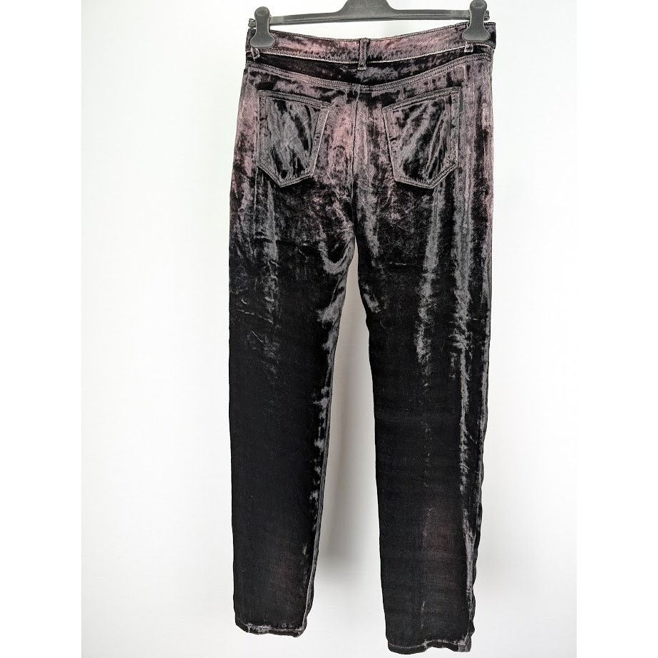Saint Laurent Paris o1rshd1 Skinny 5 Pockets Pants Devore Pelo Black Light Beach Size US 30 / EU 46 - 11 Thumbnail