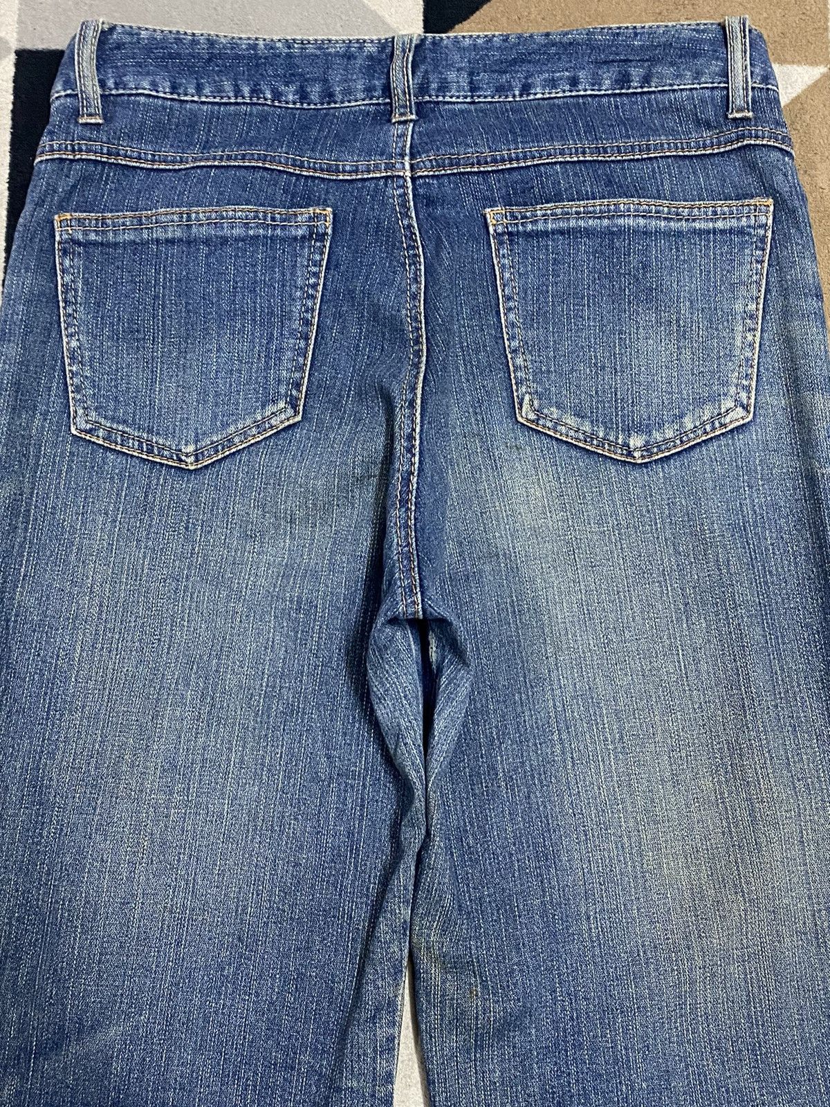 Other Vintage Japanese Brands Blue Wash Flare Jeans Size US 30 / EU 46 - 4 Thumbnail
