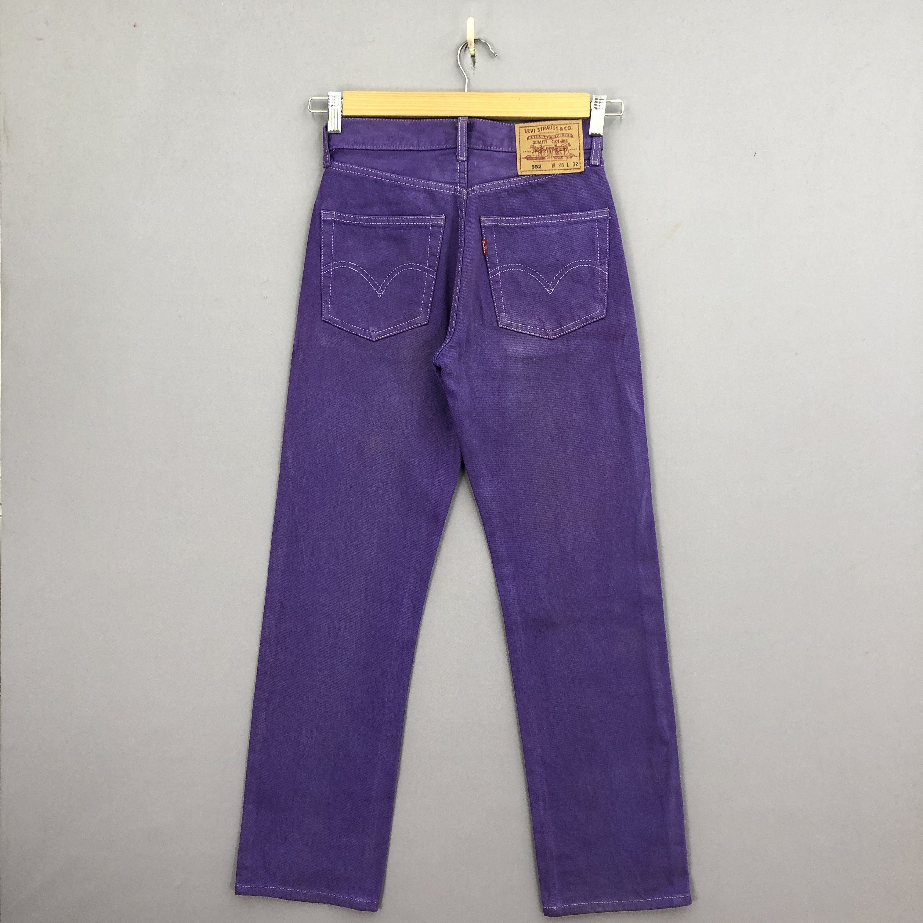 Vintage 90s Levis Purple Jeans Levi's Color Denim GF30254
