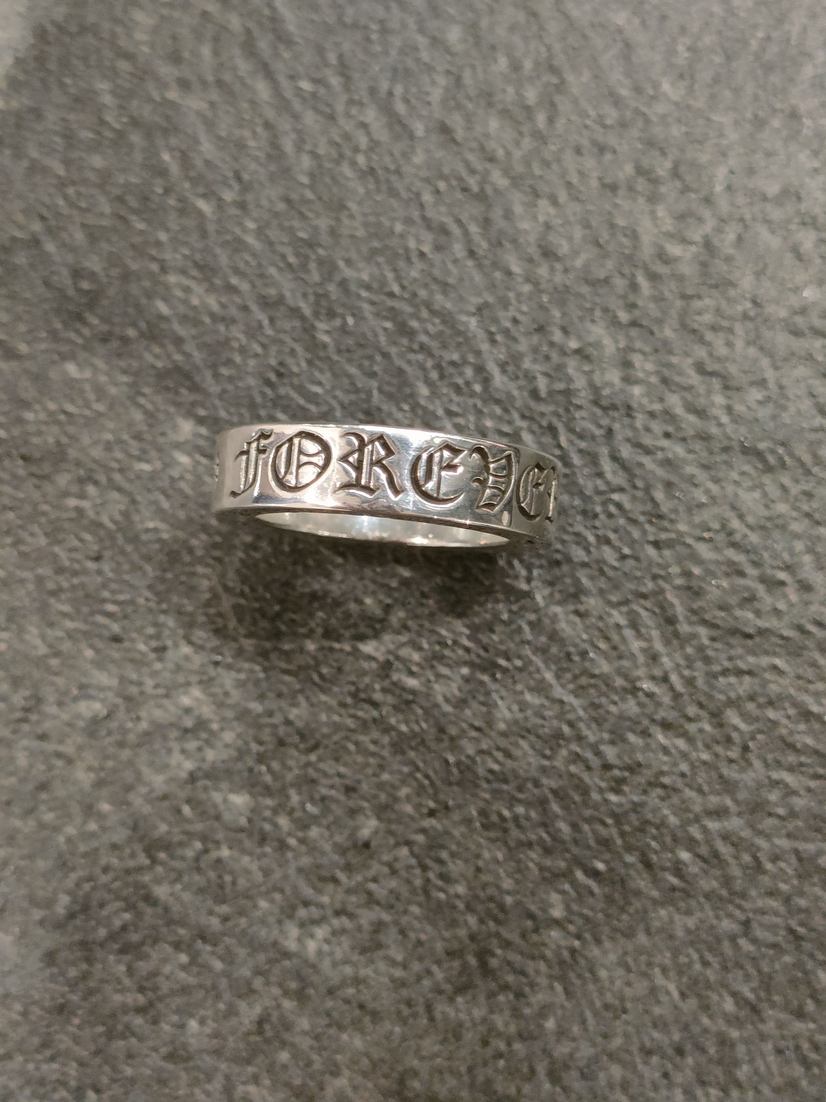 Chrome Hearts Chrome Hearts Silver Forever Ring Size ONE SIZE - 8 Thumbnail