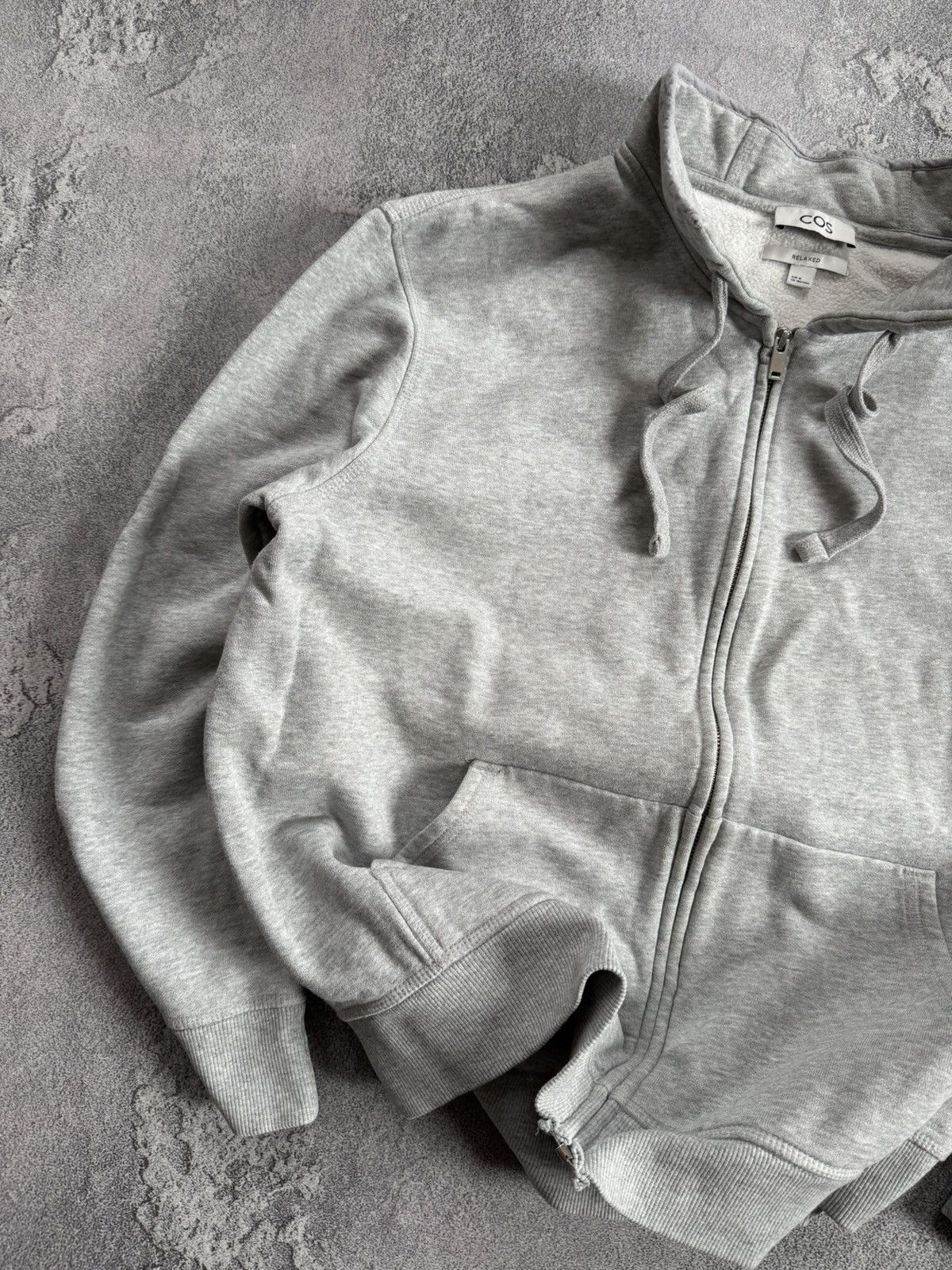 Cos × Designer COS M relaxed zip sweatshirt long sleeve jumper pullover Size M / US 6-8 / IT 42-44 - 2 Thumbnail