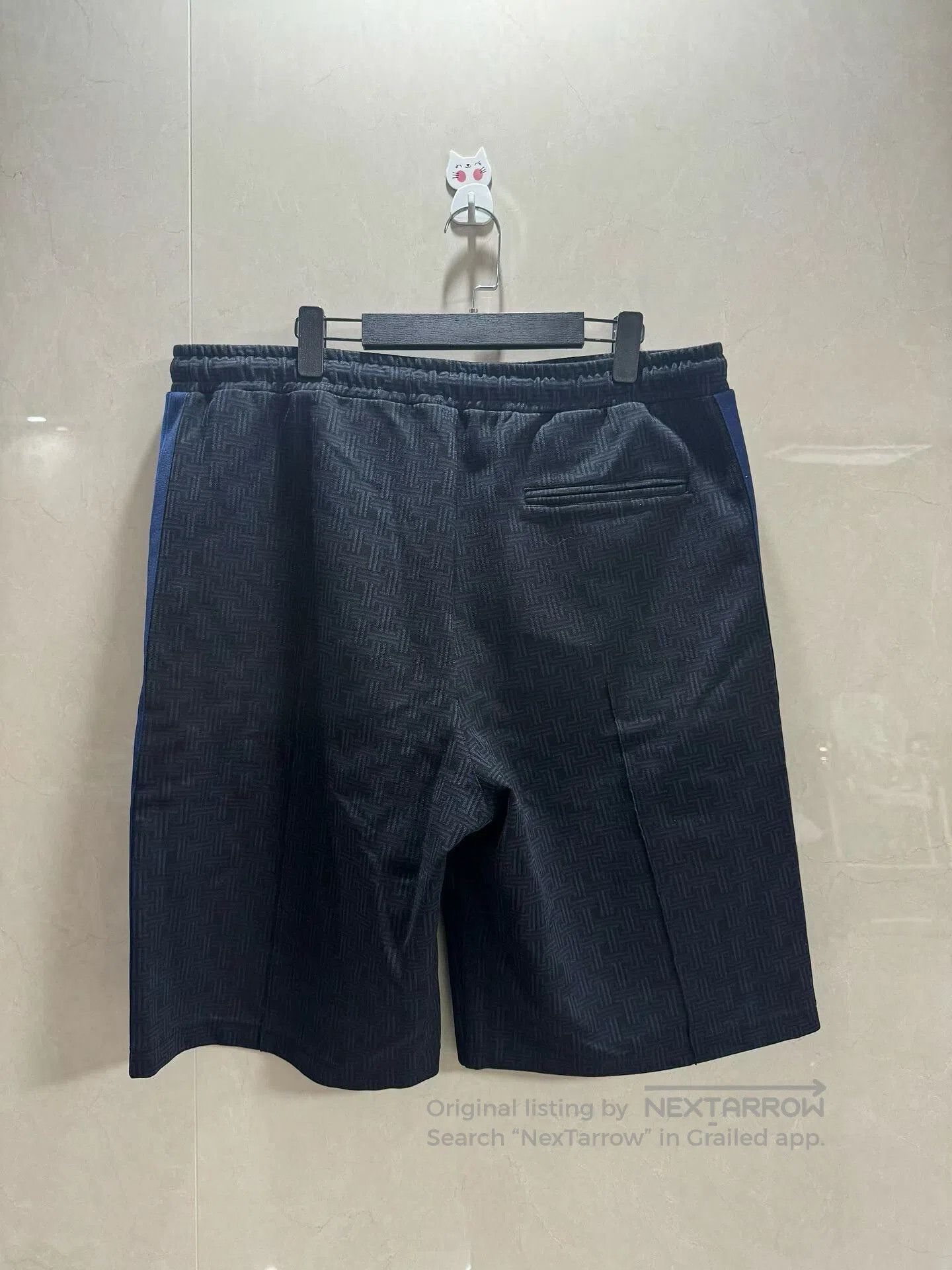 Lanvin Lanvin Monogram Side Stripe Shorts. Size US 28 / EU 44 - 2 Thumbnail
