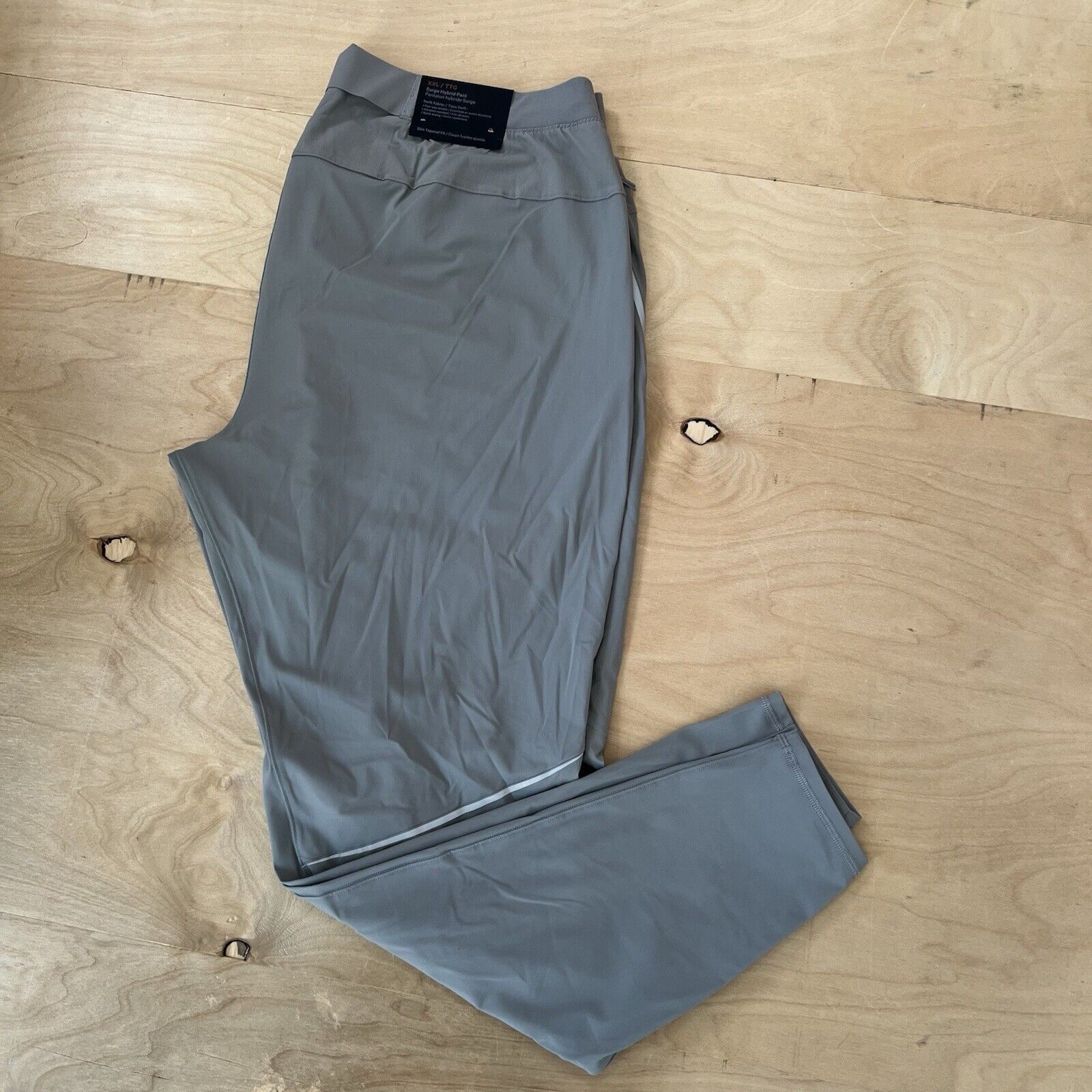 Lululemon Lululemon Surge Hybrid Pants 2XL Gray Jogger Yoga Workout Size US 34 / EU 50 - 9 Thumbnail