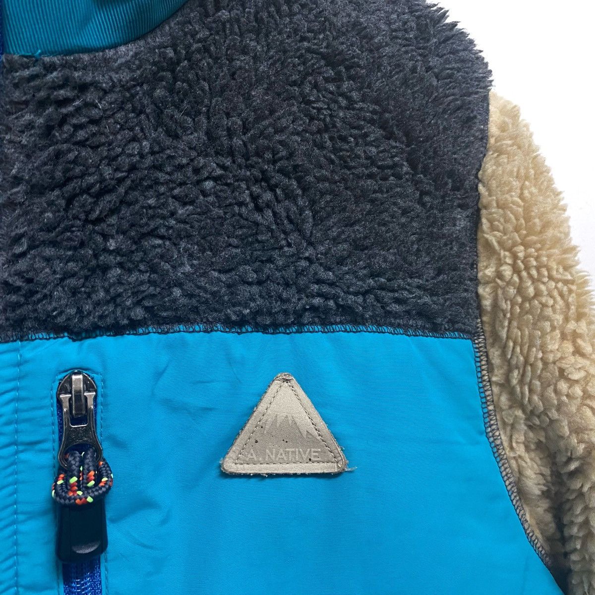 Native × North Sea Clothing A. NATIVE FLEECE Sherpa Jacket Outdoor Thinsulate Sweater Size US M / EU 48-50 / 2 - 3 Thumbnail