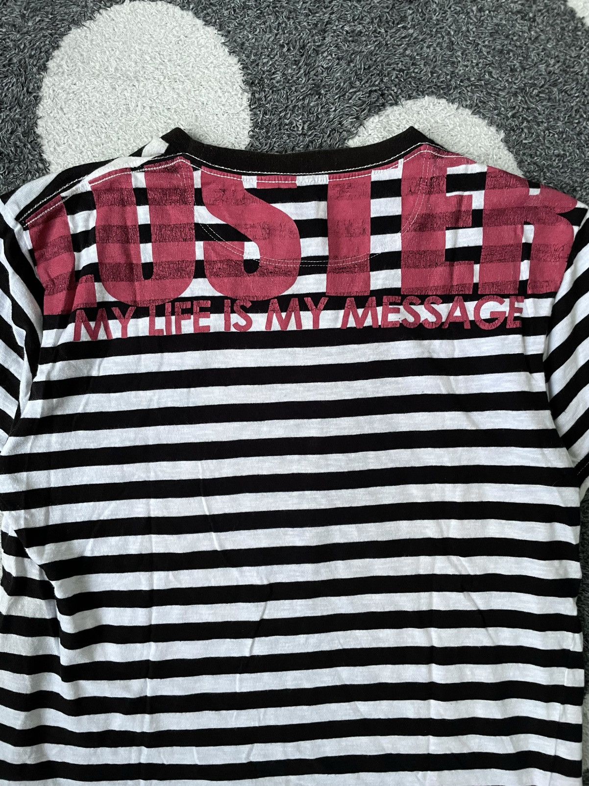 Japanese Brand JAPANESE SPACE OPERA STRIPED TEE Size US M / EU 48-50 / 2 - 9 Thumbnail