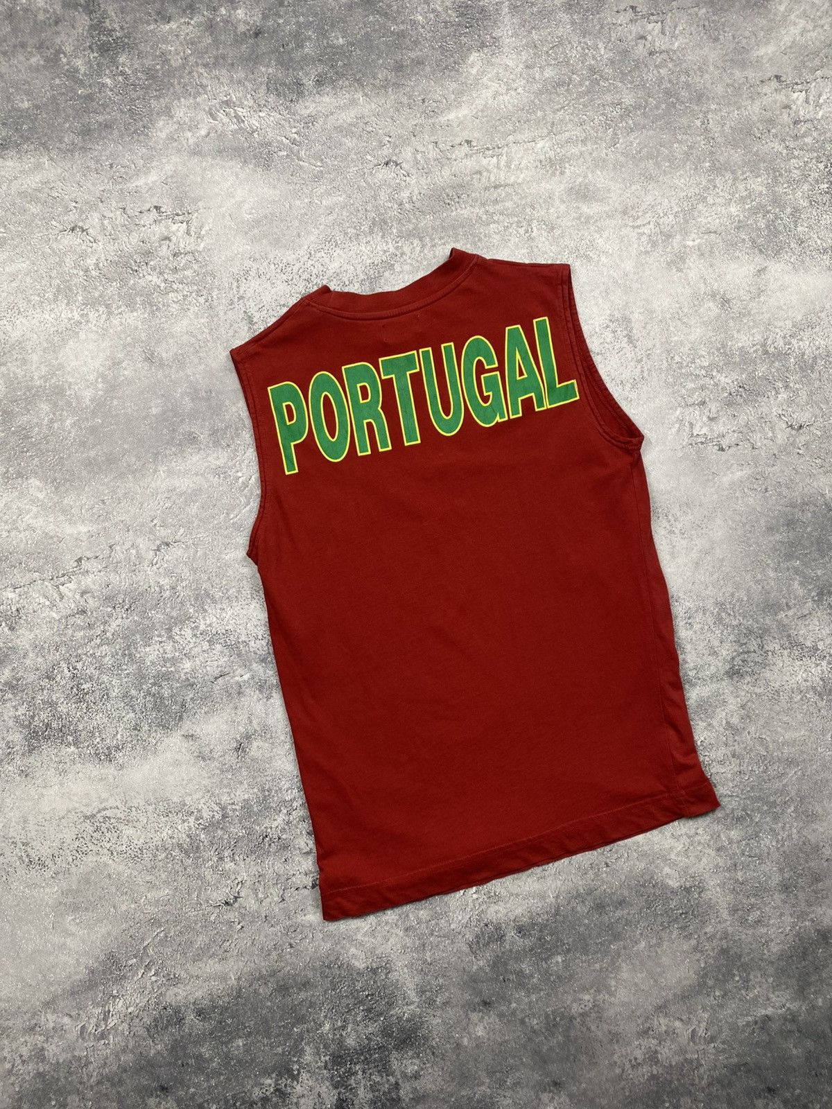 Kappa Vintage Kappa Portugal Tank Top Jersey 90s Rare Size US S / EU 44-46 / 1 - 12 Thumbnail