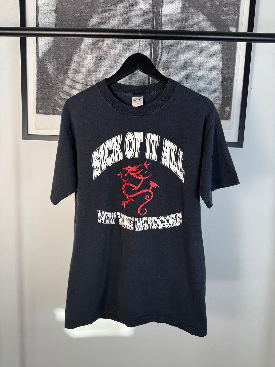 Vintage 🚭VINTAGE 🚭 SICK OF IT ALL "NEW YORK HARDCORE" DRAGON SHIRT Size US L / EU 52-54 / 3 - 4 Thumbnail
