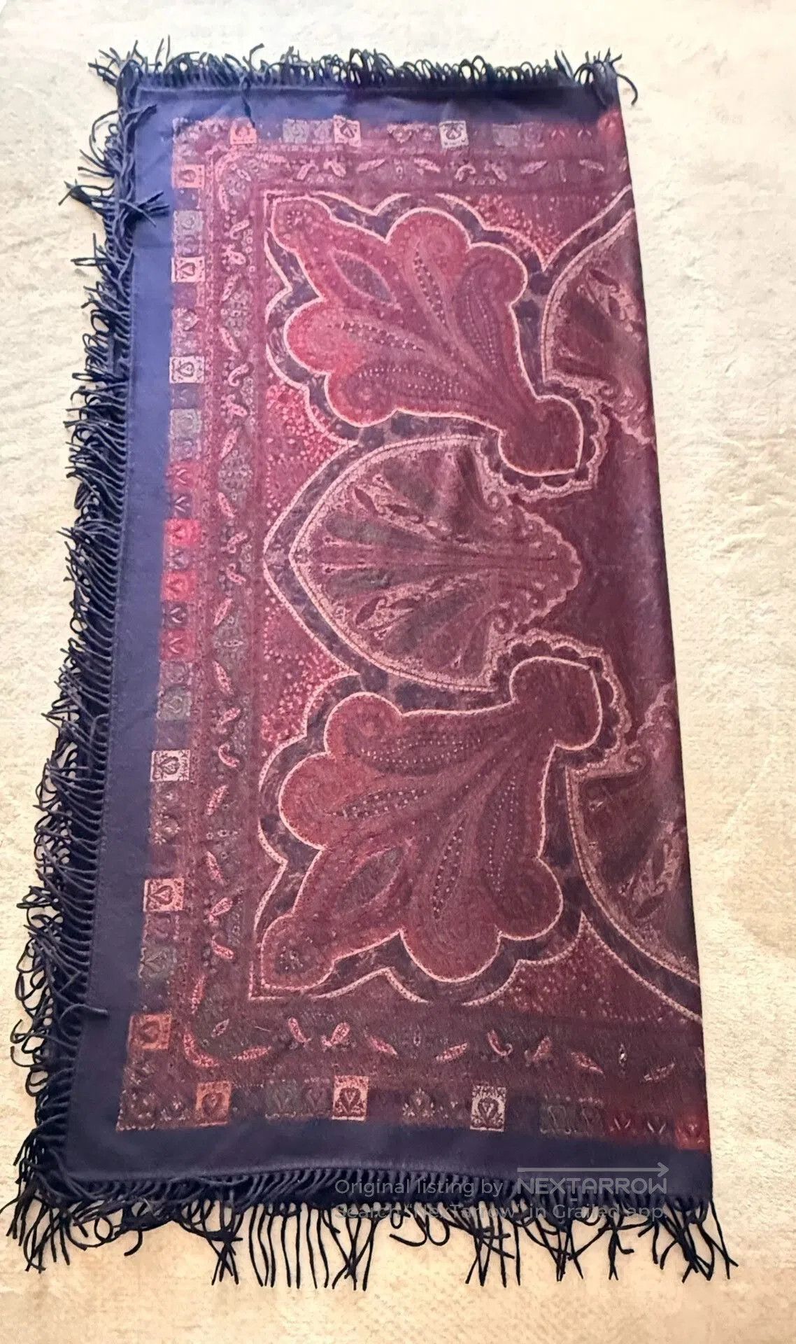 Loro Piana Loro Piana Paisley Cashmere Shawl. Size ONE SIZE - 6 Thumbnail