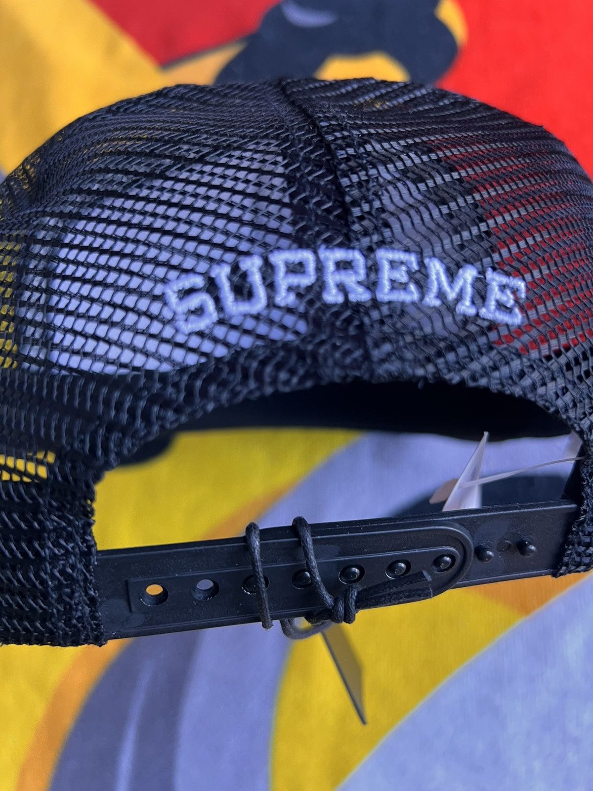 Supreme Supreme Number (N)ine Mickey Mouse Mesh 5-Panel Hat Black Size ONE SIZE - 12 Thumbnail