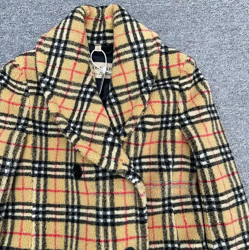 Burberry Burberry Women's Color Block Long Wool Coat. Size S / US 4 / IT 40 - 4 Thumbnail