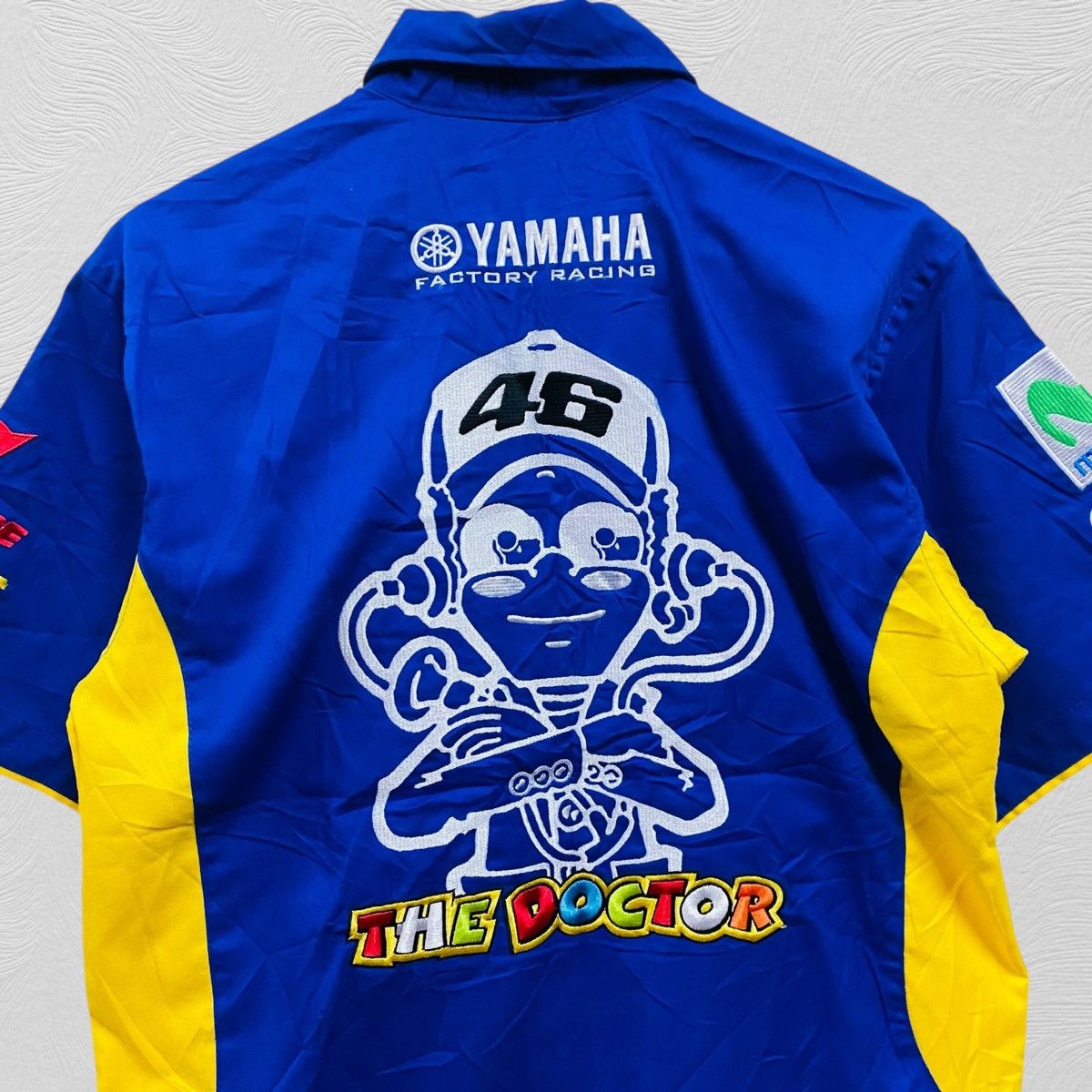 Yamaha Yamaha the doctor 46 valentino rossi shirt button up Size US L / EU 52-54 / 3 - 7 Thumbnail
