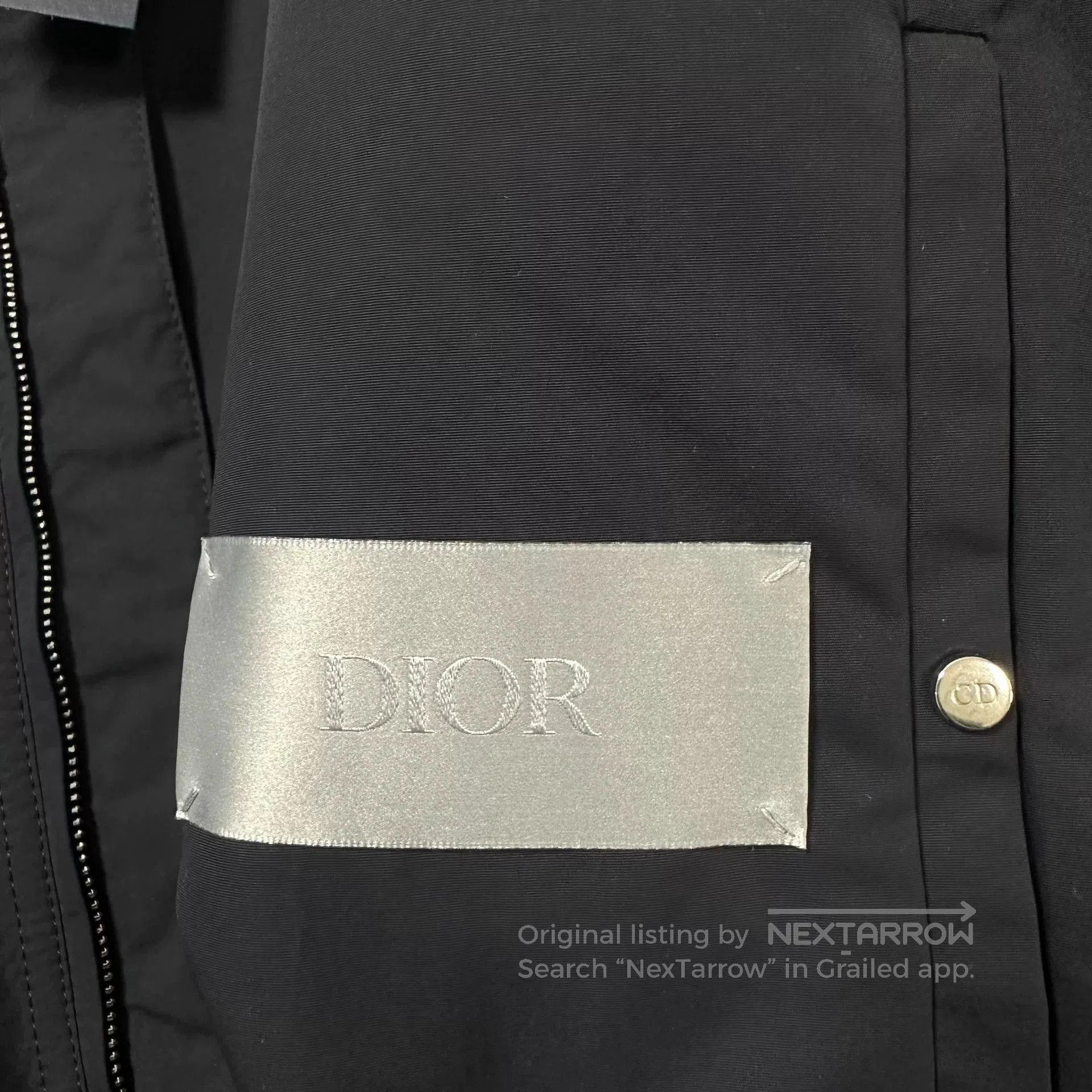 Dior Dior Man Essentials CD Icon Embroidered Jacket. Size US M / EU 48-50 / 2 - 6 Thumbnail