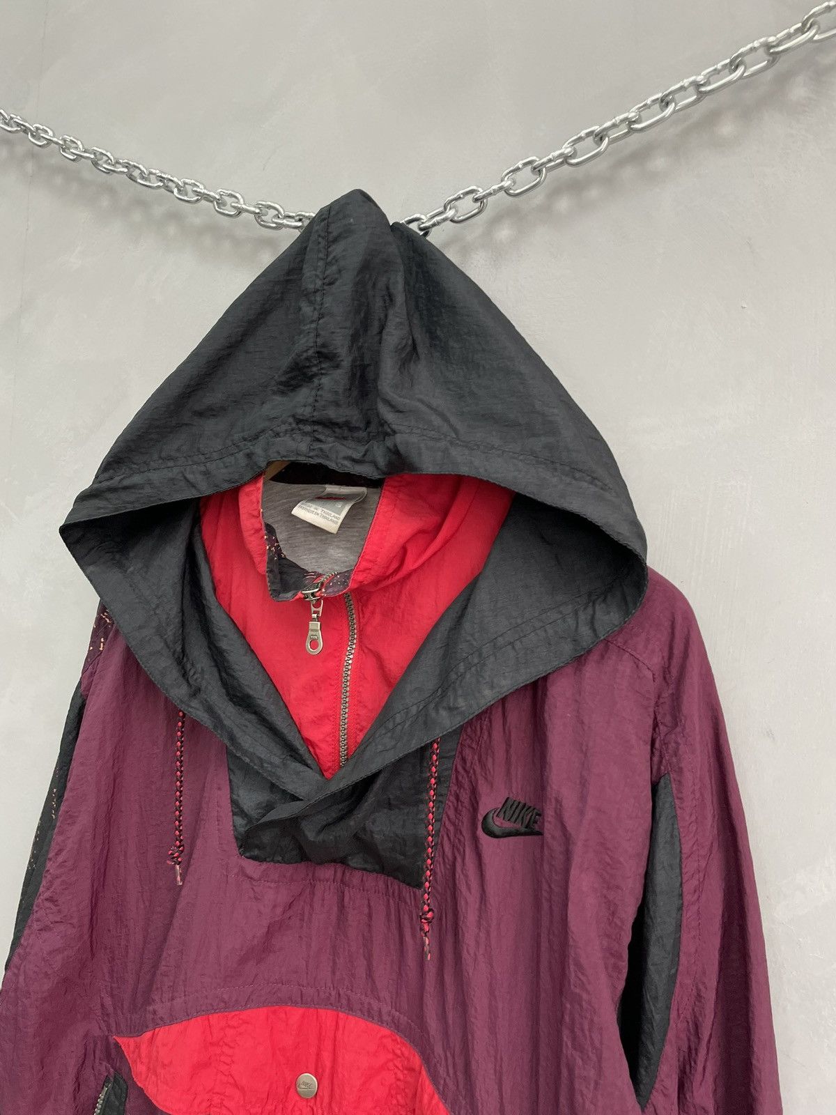 Nike Retro drill jacket anorak track hype travis style y2k Size US S / EU 44-46 / 1 - 2 Thumbnail