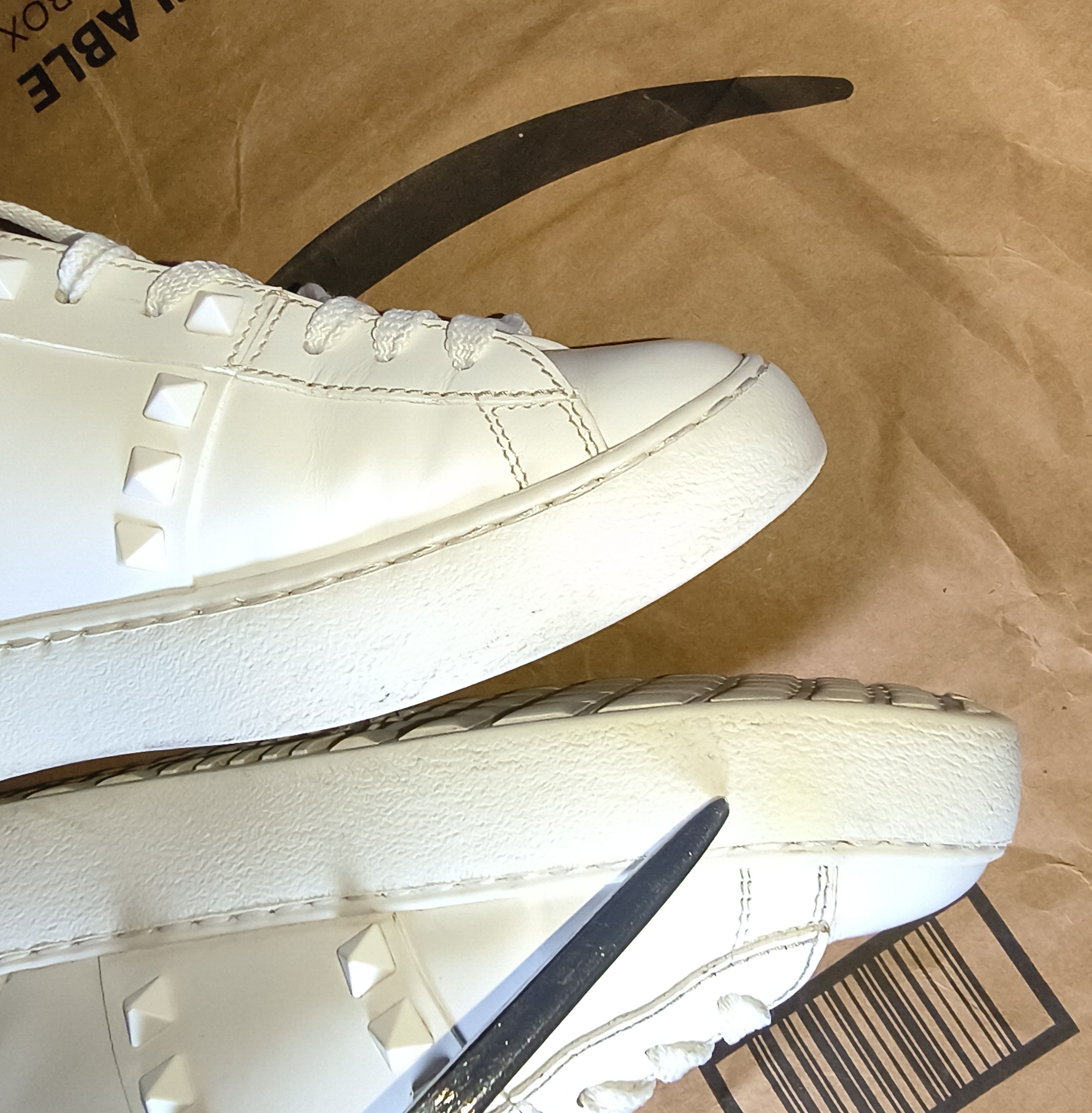 Valentino Valentino 11.Rockstud Untitled Sneaker White Size US 6.5 / IT 36.5 - 3 Thumbnail