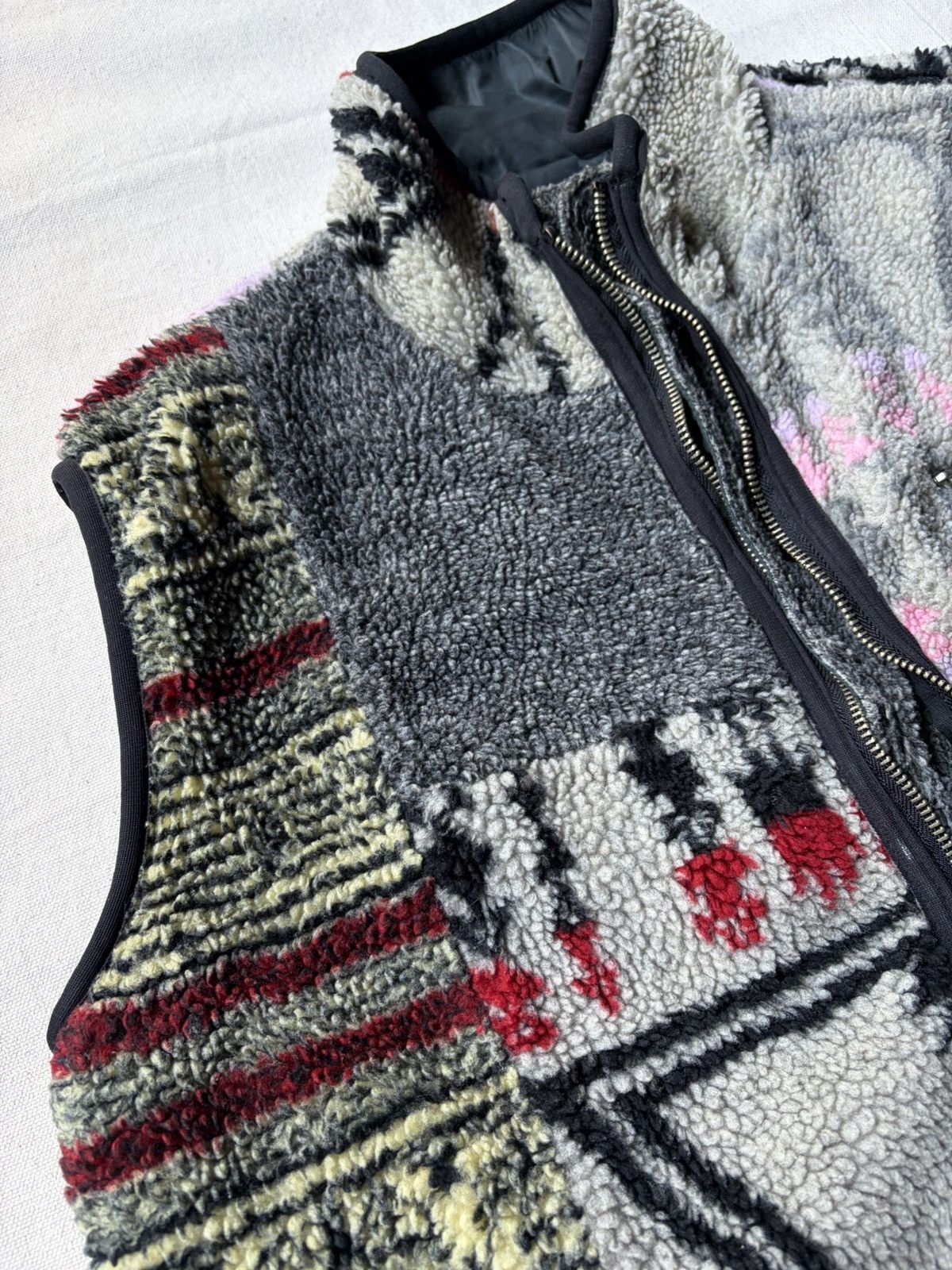 Kapital Kapital Navajo Reversible Fleece Vest Size US M / EU 48-50 / 2 - 3 Thumbnail