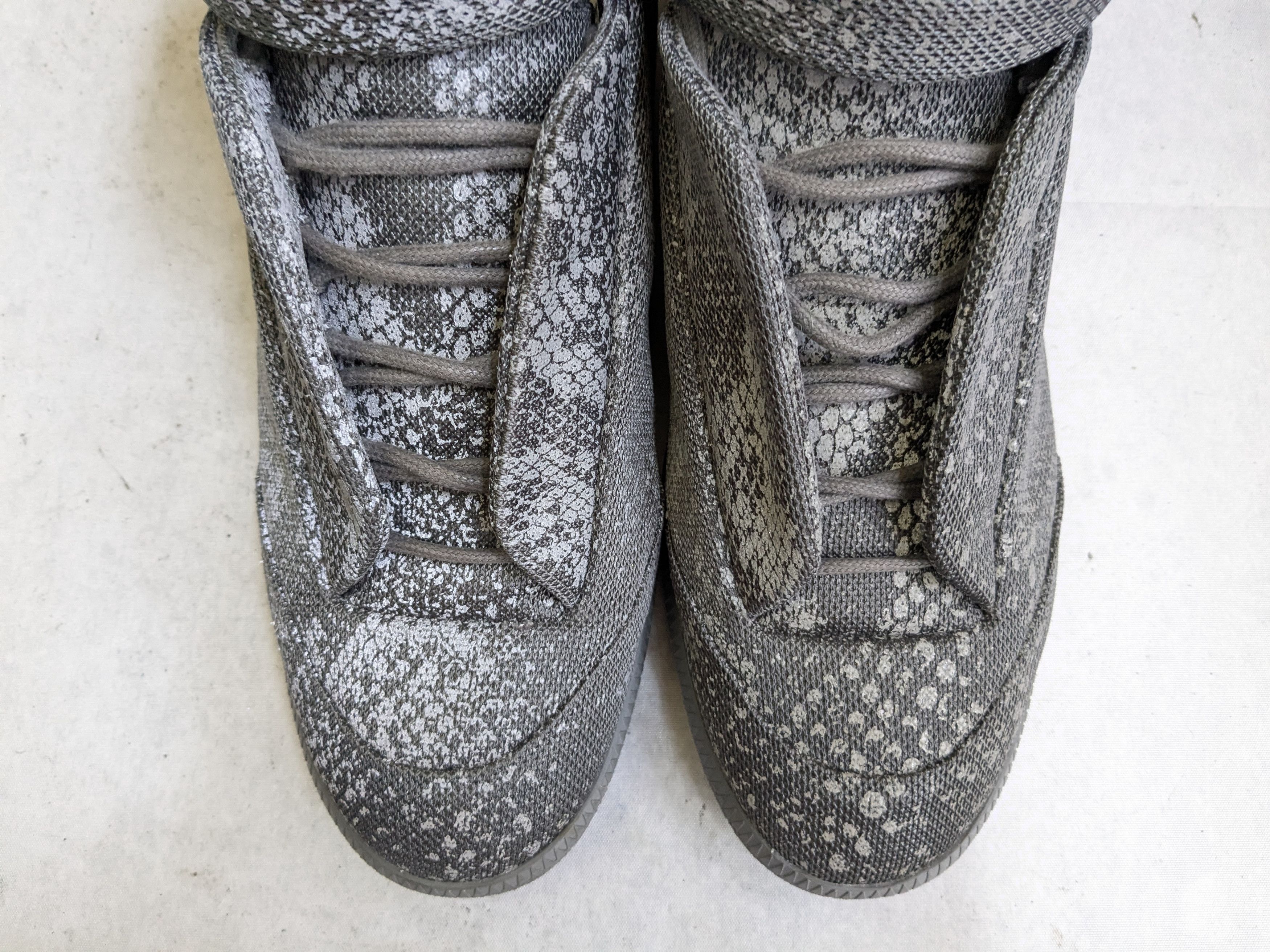 Maison Margiela Maison Margiela Future Gray 12 45 High Tops Reflective Size US 12 / EU 45 - 2 Thumbnail