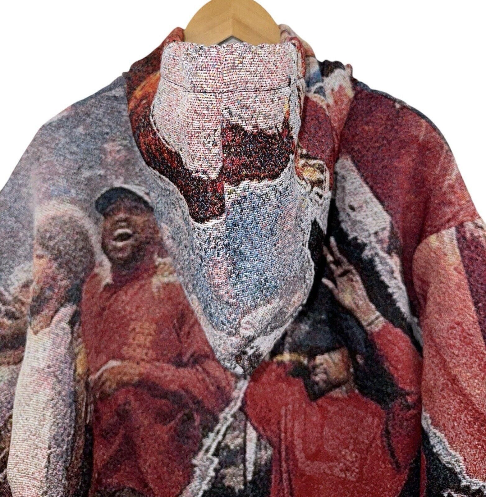 Designer Kanye West All Over Print Full Knit Tapestry Sweater 2XL Size US XXL / EU 58 / 5 - 6 Thumbnail