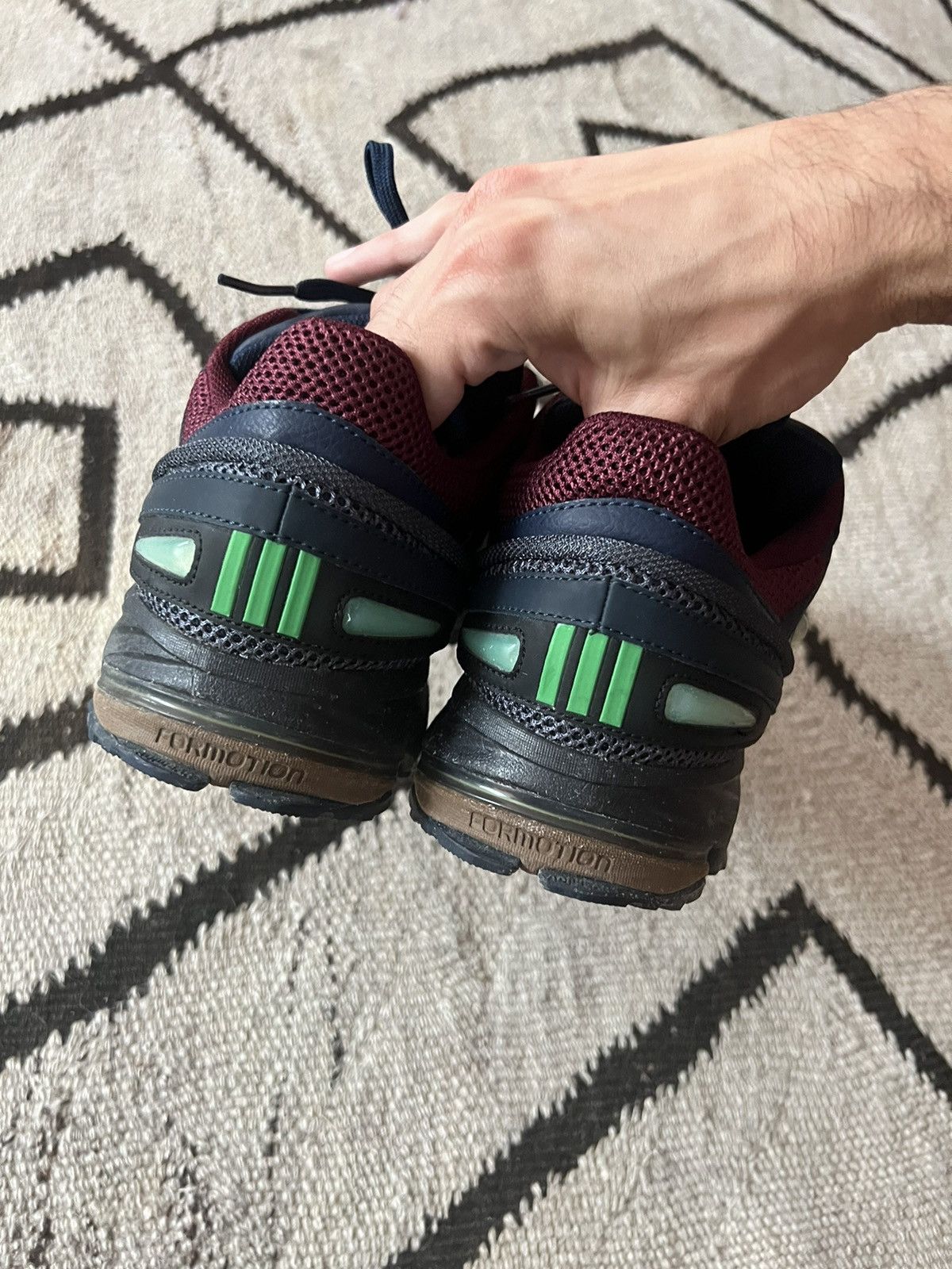Raf Simons Raf Simons Adidas 2013 response 2 burgundy Size US 11 / EU 44 - 5 Thumbnail
