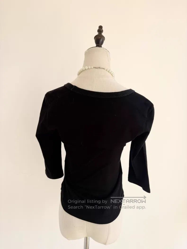 Vivienne Westwood Vivienne Westwood Black Saturn Seven-Eighths Sleeve Underw Size L / US 10 / IT 46 - 4 Thumbnail