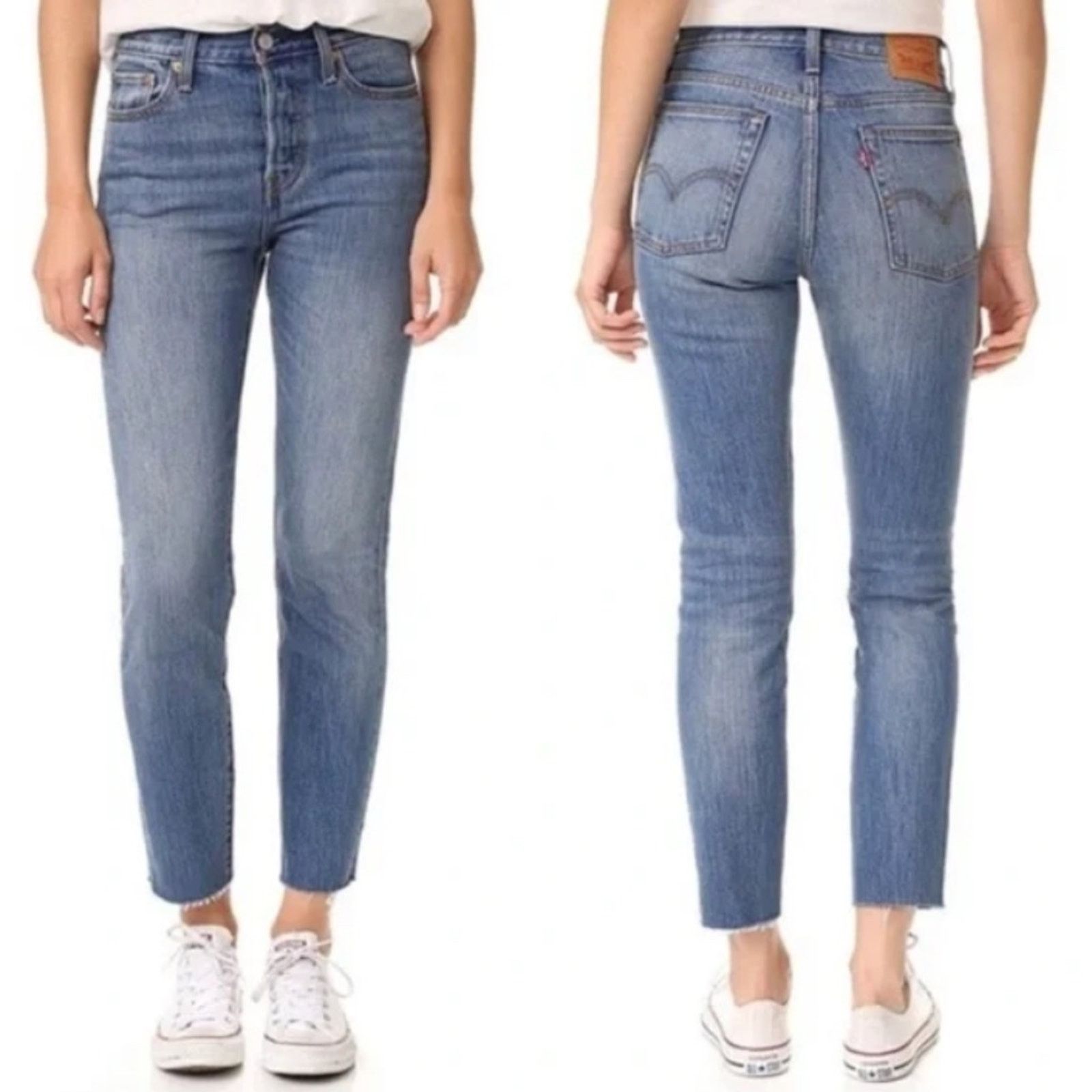 Levi's Levi's White Oak Cone Denim High-Rise Button Fly - 28 Size 28" / US 6 / IT 42 - 1 Thumbnail