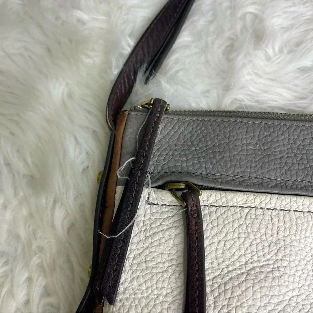 Fossil Fossil Jenna Leather Cross body Messenger Bag Size ONE SIZE - 8 Thumbnail