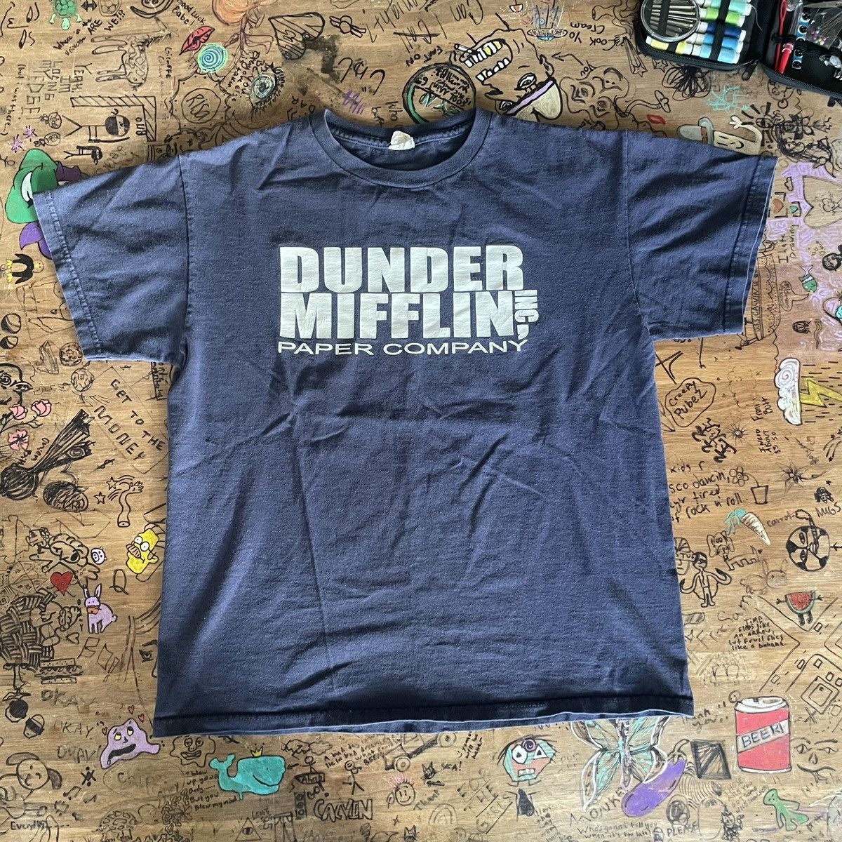 Delta × Vintage Y2K The Office Promo Shirt Size US M / EU 48-50 / 2 - 1 Thumbnail