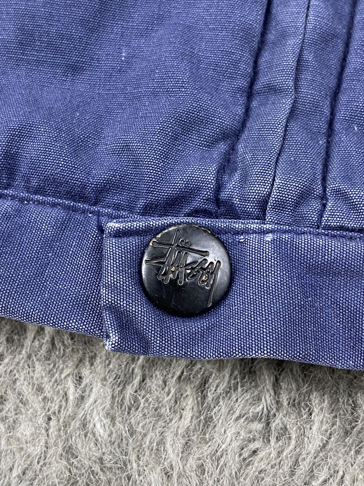 Stussy Vintage Rare STUSSY Checked Stitch Quilted Jacket Size US XL / EU 56 / 4 - 8 Thumbnail