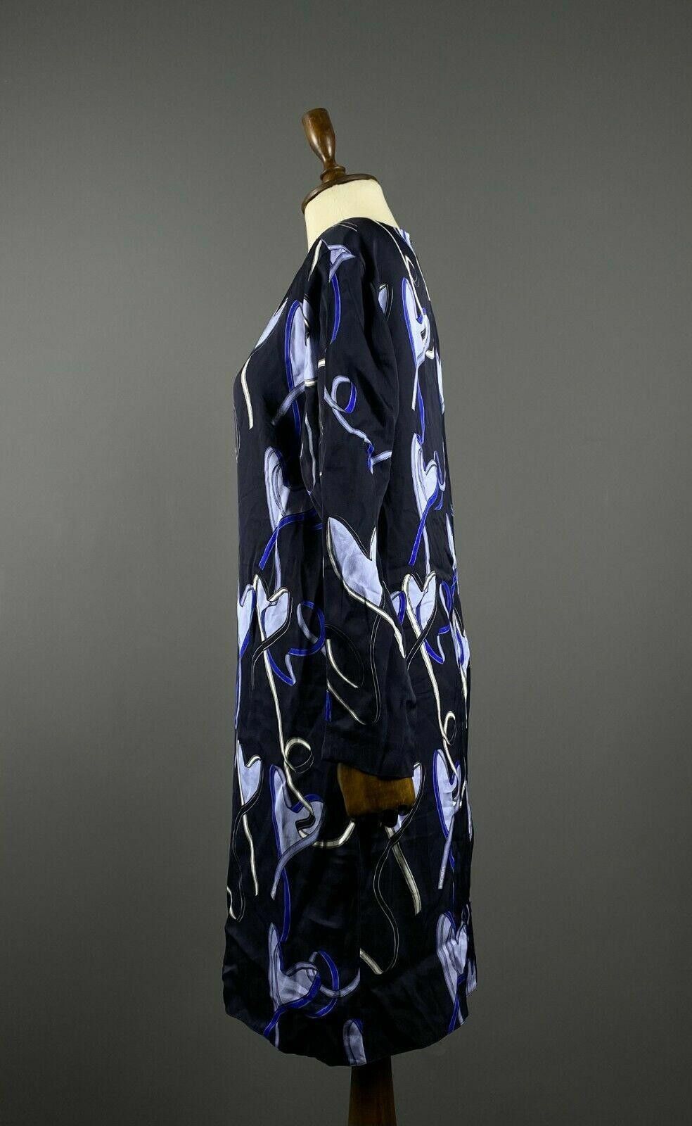 Escada Sport Escada Sport Navy Boat Neck Viscose A-Line Dress Size 38 Size M / US 6-8 / IT 42-44 - 5 Thumbnail
