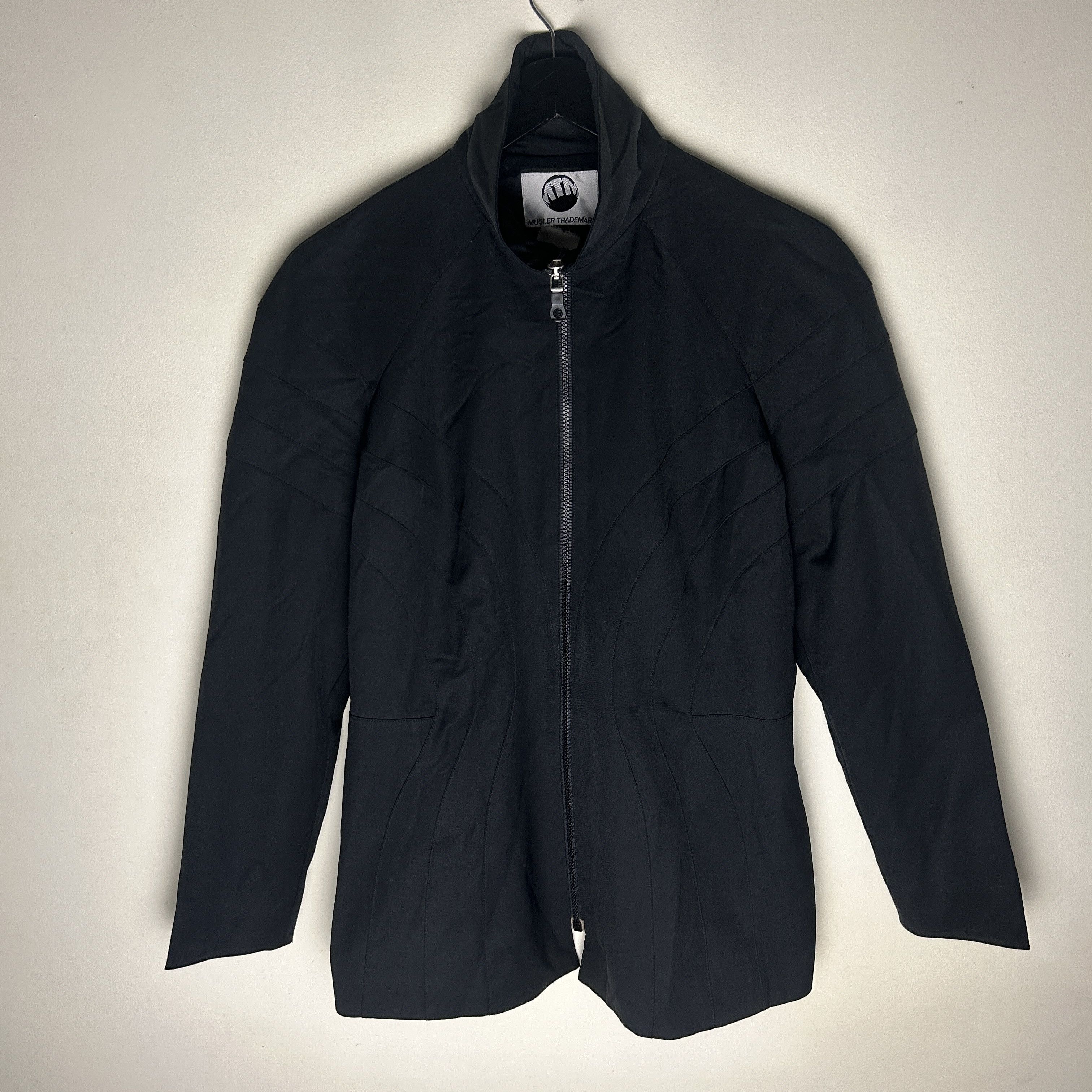 Thierry Mugler VIntage Therry Mugler Mugler Trademark Blazer Jacket Size M / US 6-8 / IT 42-44 - 1 Thumbnail