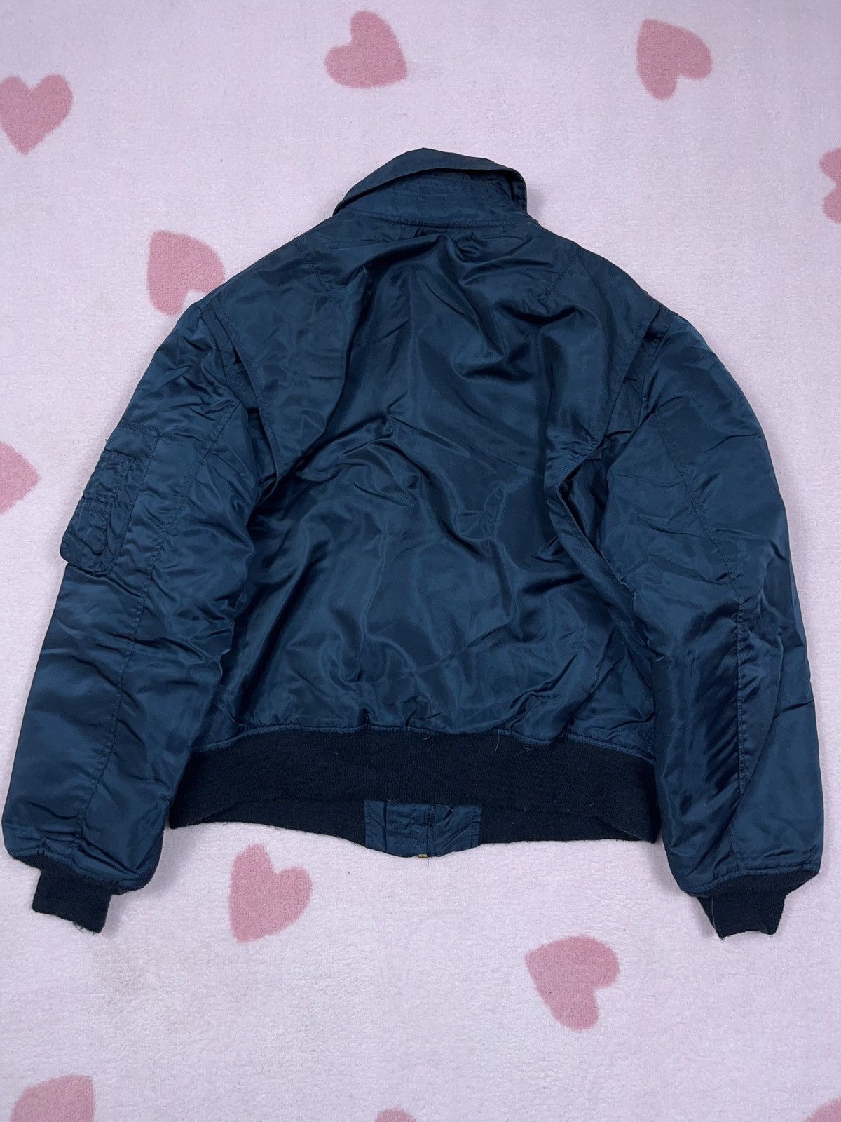 Vintage ➕ rare og 1984 cwu cold weather bomber flyer jacket Size US XL / EU 56 / 4 - 5 Thumbnail