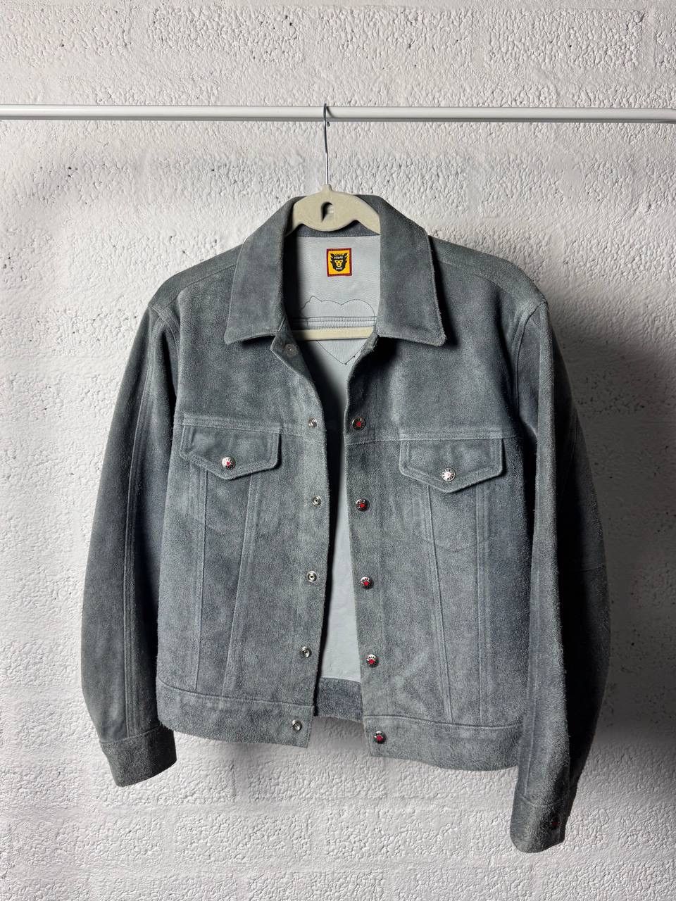 Human Made Human Made Rare Cow Leather Trucker Jacket Size US S / EU 44-46 / 1 - 6 Thumbnail
