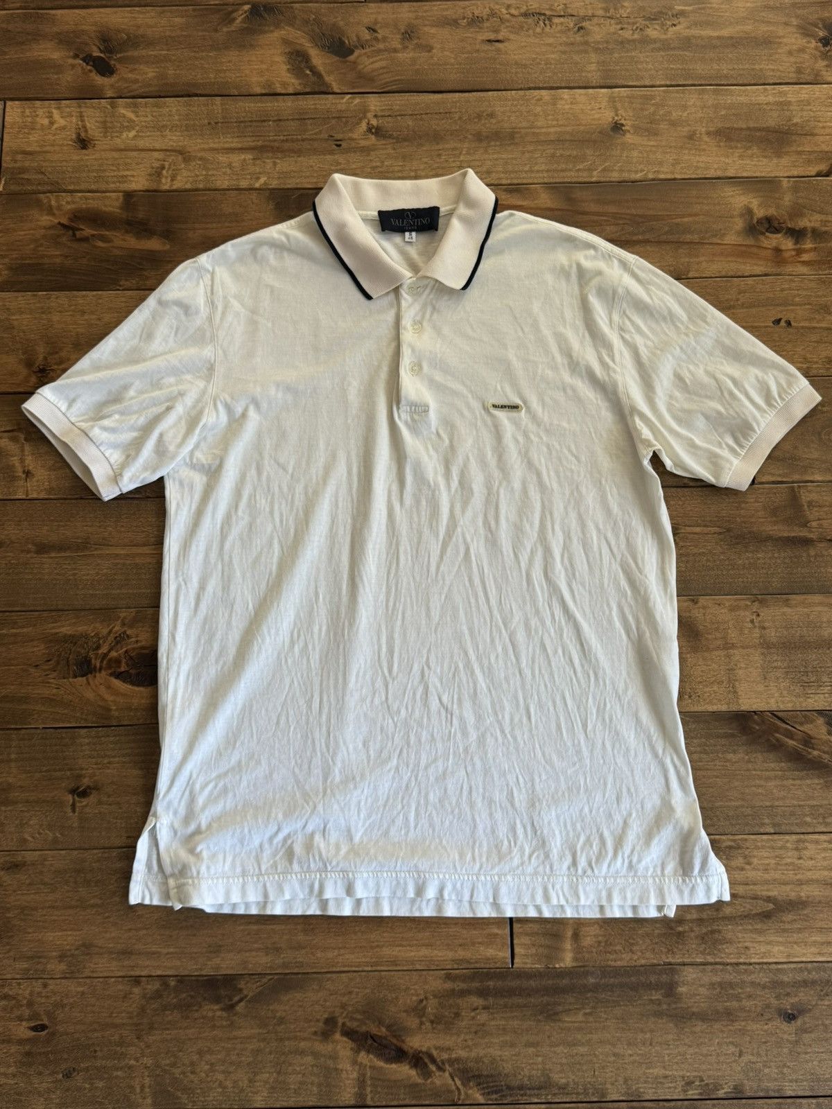 Valentino Vintage Valentino Polo Shirt Size US S / EU 44-46 / 1 - 2 Thumbnail