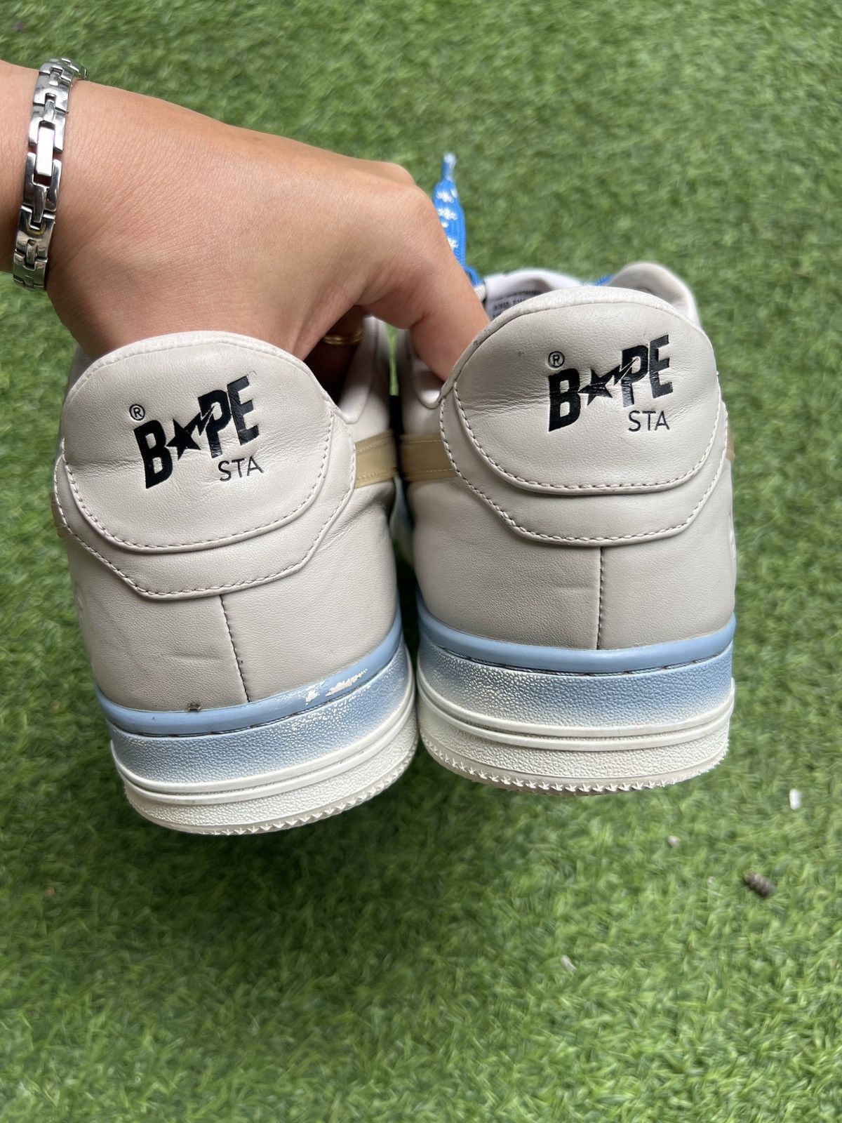 Bape A Bathing Ape Bape Sta #5 Beige Gradient Size US 11 / EU 44 - 4 Thumbnail