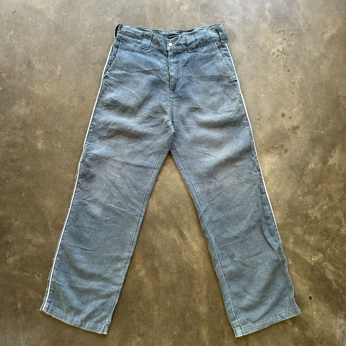 Japanese Brand THC Tokyo Hemp Connection Faded Straigh Cut Trouser Pants Size US 32 / EU 48 - 1 Thumbnail