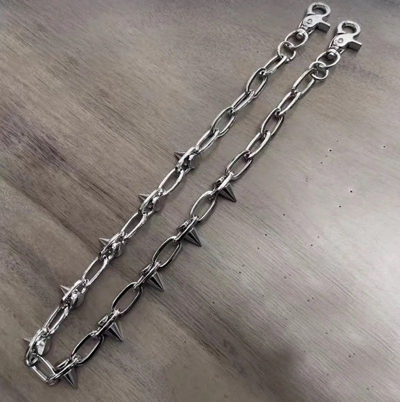 Jewelry Punk Spike Pants Chain Size ONE SIZE - 5 Thumbnail