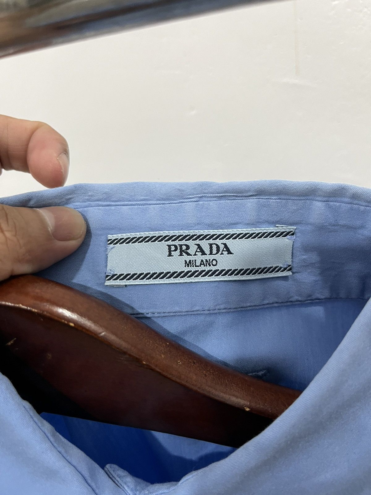 Prada Prada office shirt Size S / US 4 / IT 40 - 3 Thumbnail