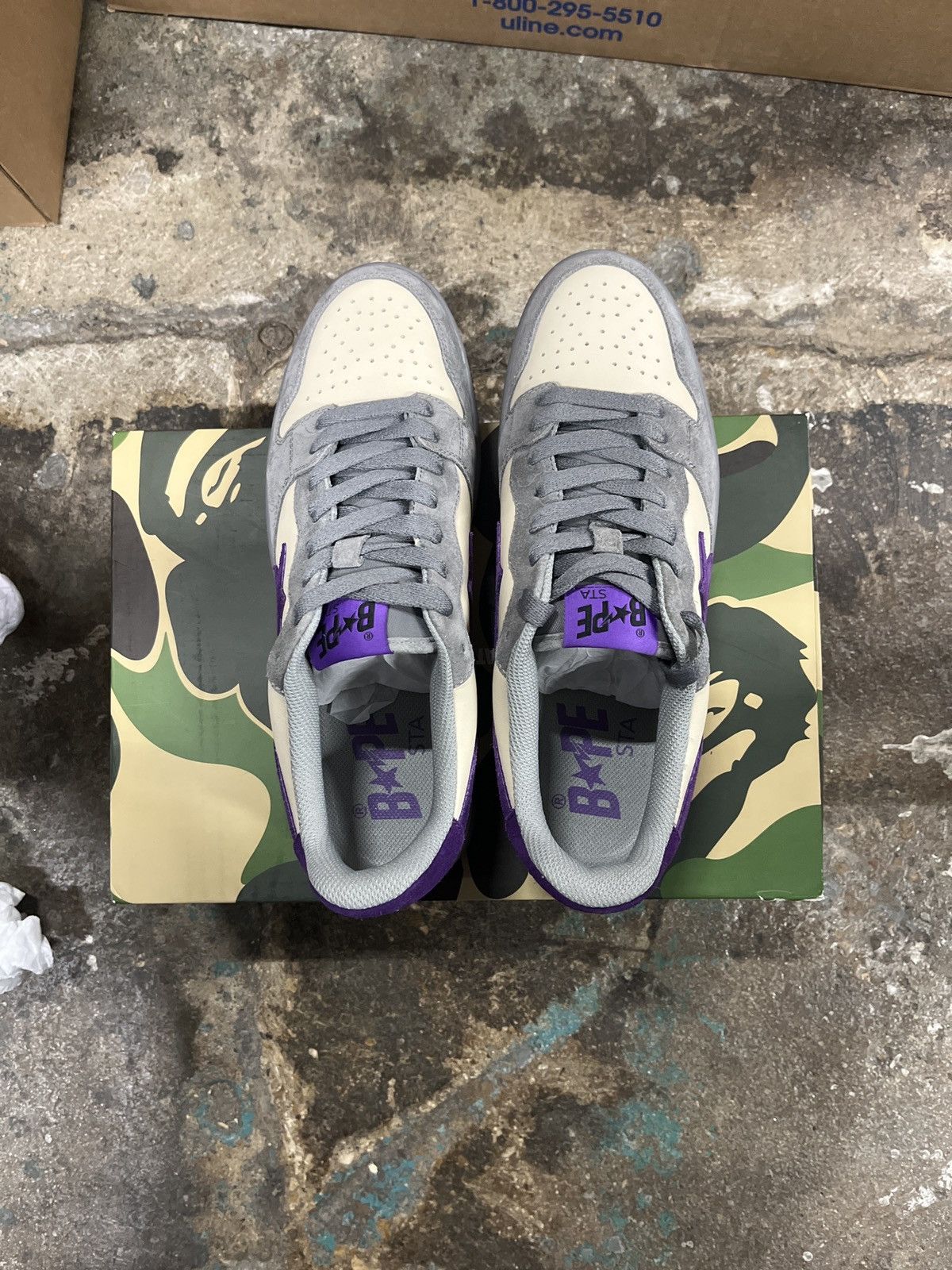 Bape Court Sta (2020) Size US 10 / EU 43 - 6 Thumbnail