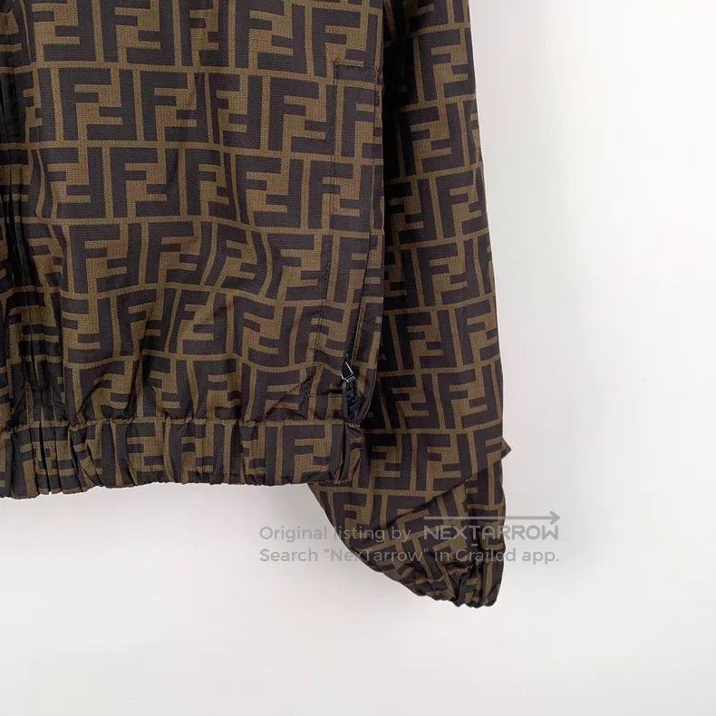 Fendi Fendi Dark brown classic double F old flower all-printed h Size XS / US 0-2 / IT 36-38 - 4 Thumbnail