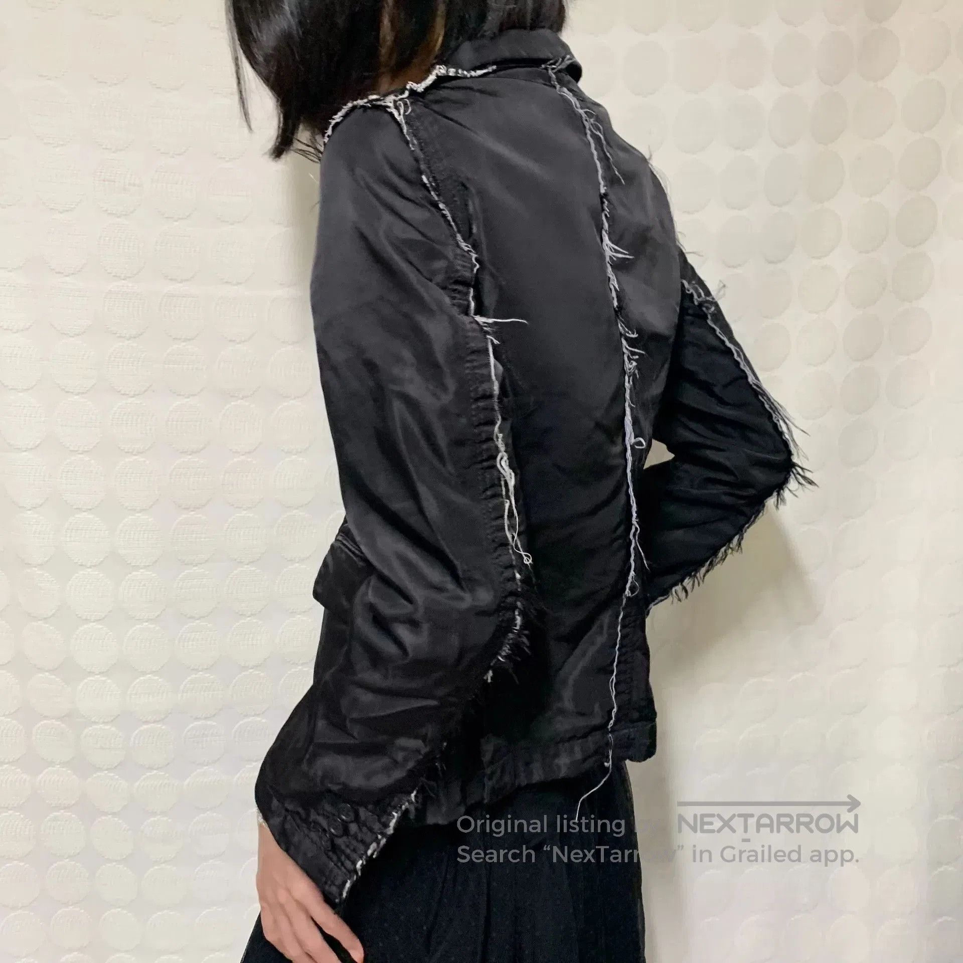 Comme des Garcons CDG Black Deconstructed Blazer XXS. Size US XXS / EU 40 - 2 Thumbnail