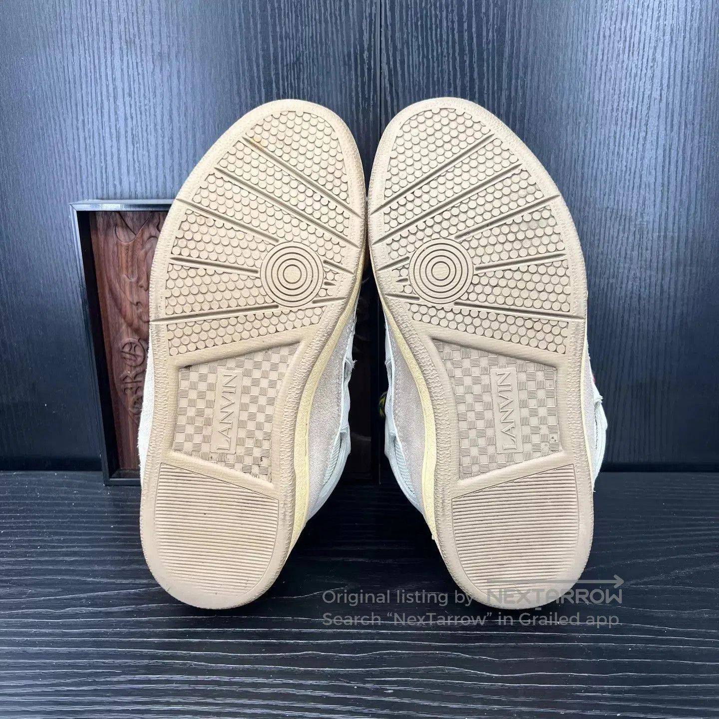 Lanvin Multi-Colored Laced Lowtop Sneakers. Size US 8 / EU 41 - 6 Thumbnail