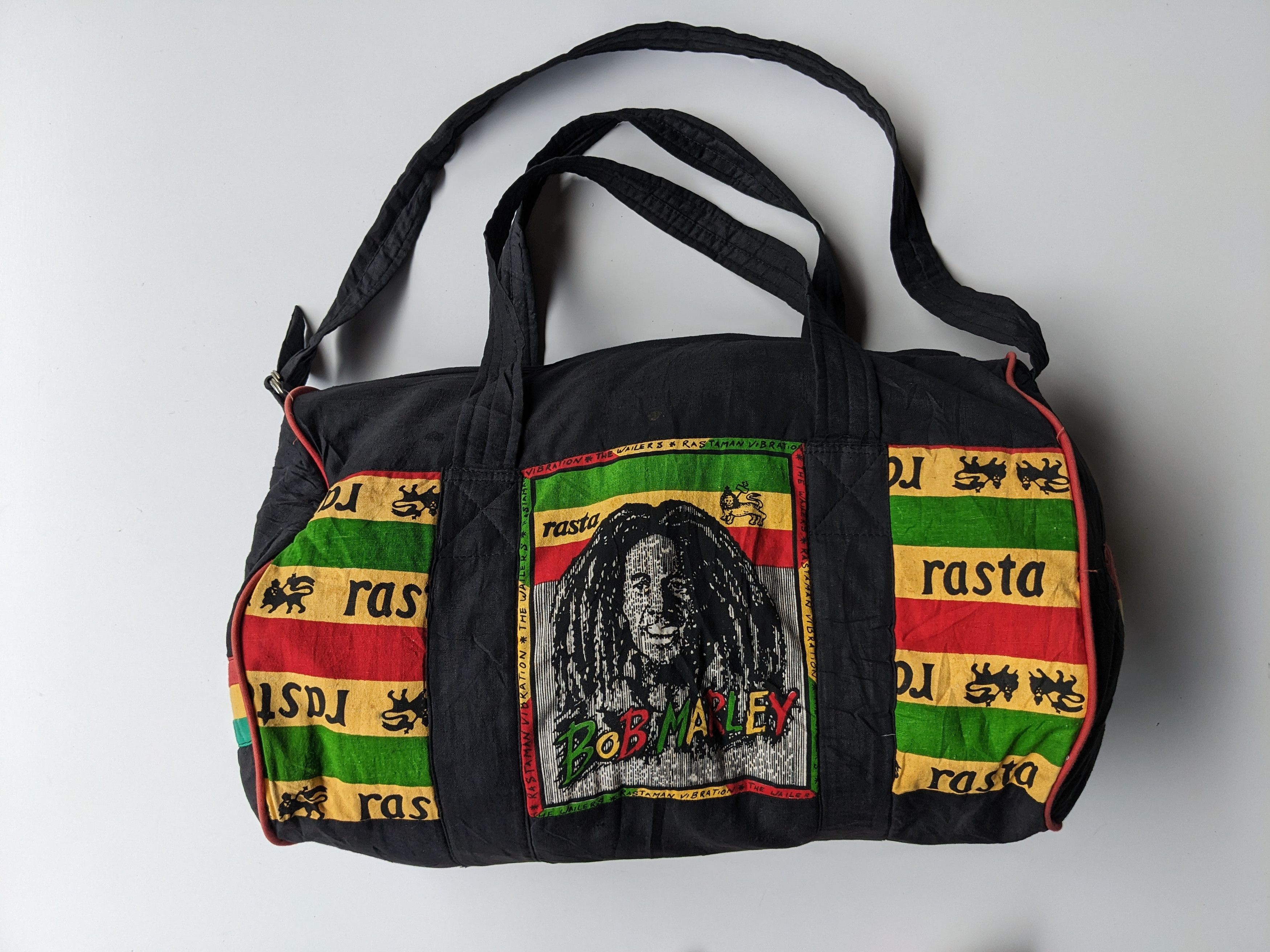 Bob Marley Vintage 80s Bob Marley & The Wailers hemp travel bag Size ONE SIZE - 1 Thumbnail