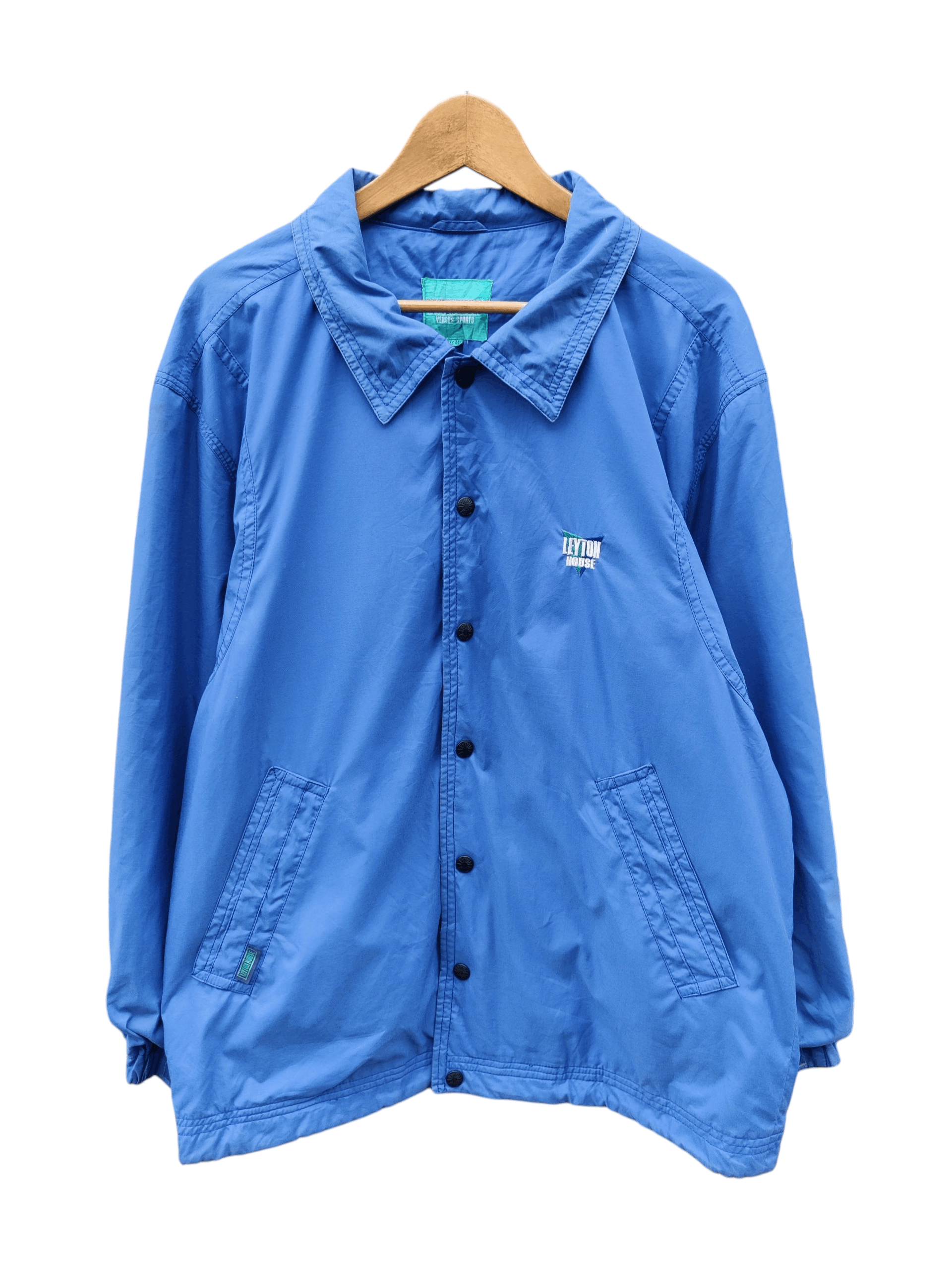Japanese Brand Vintage Leyton House Racing Team Big Logo Jacket Size US L / EU 52-54 / 3 - 4 Thumbnail