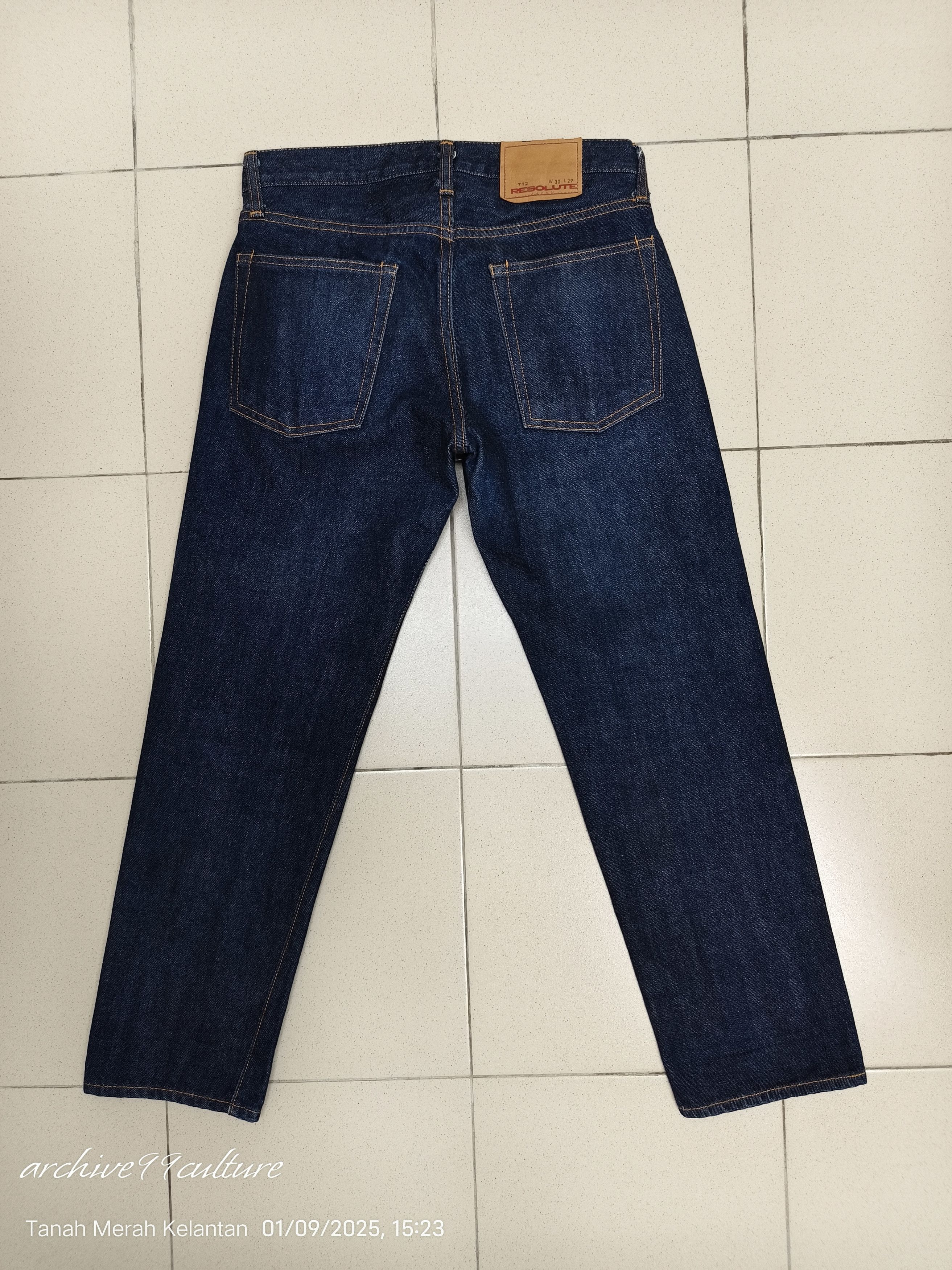 RESOLUTE RESOLUTE JAPAN JEANS SEVEDGE button No 10 Size US 30 / EU 46 - 2 Thumbnail