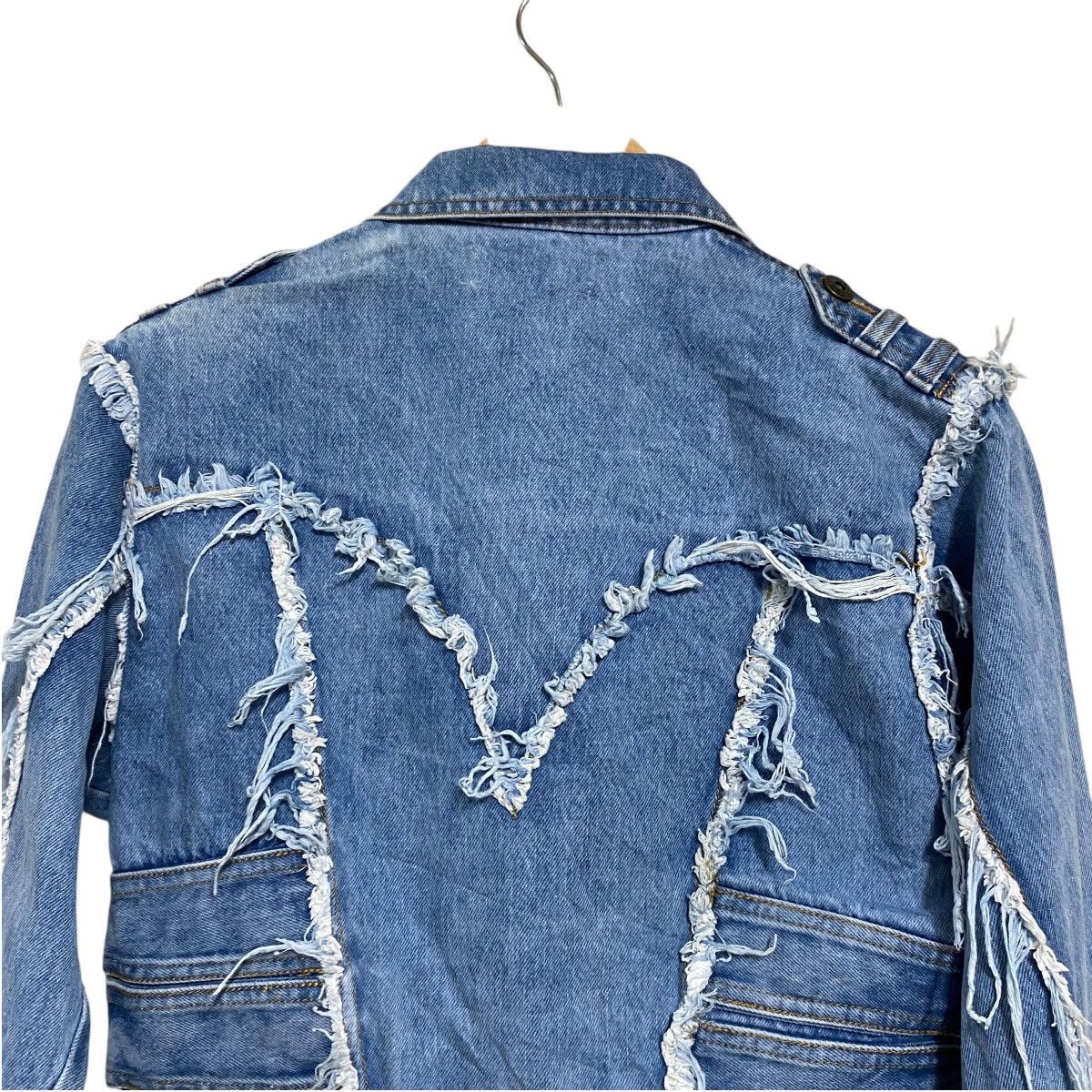 Faith Connexion Faith Connexion Ntmb Belts Denim Jacket Size XS / US 0-2 / IT 36-38 - 12 Thumbnail