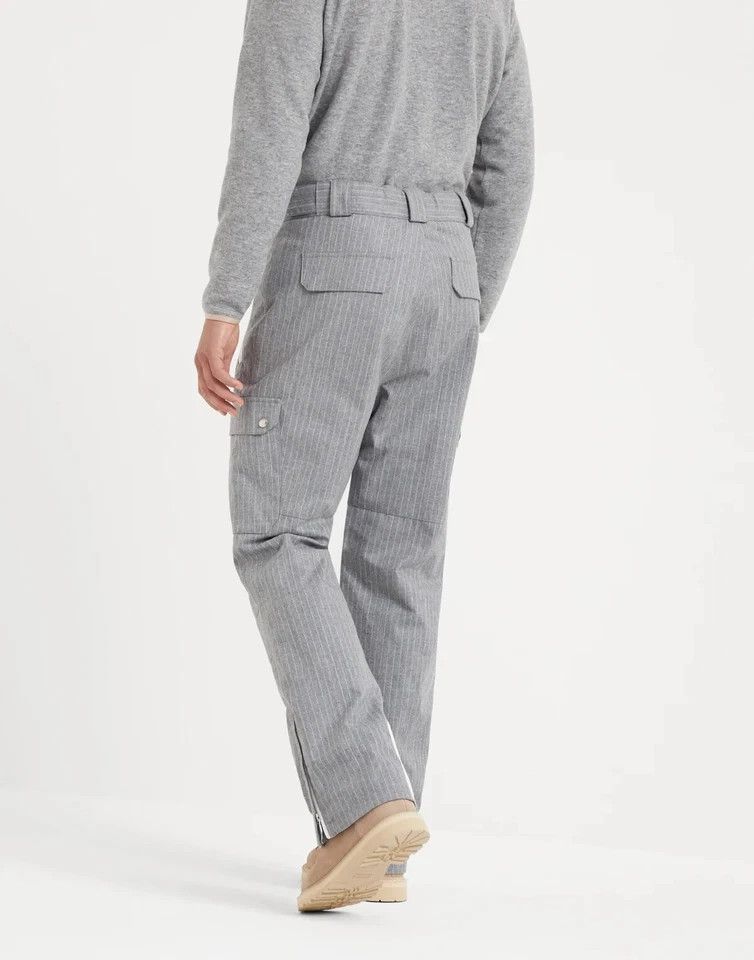 Brunello Cucinelli o1w1db10326 Pants in Grey Size US 34 / EU 50 - 2 Thumbnail