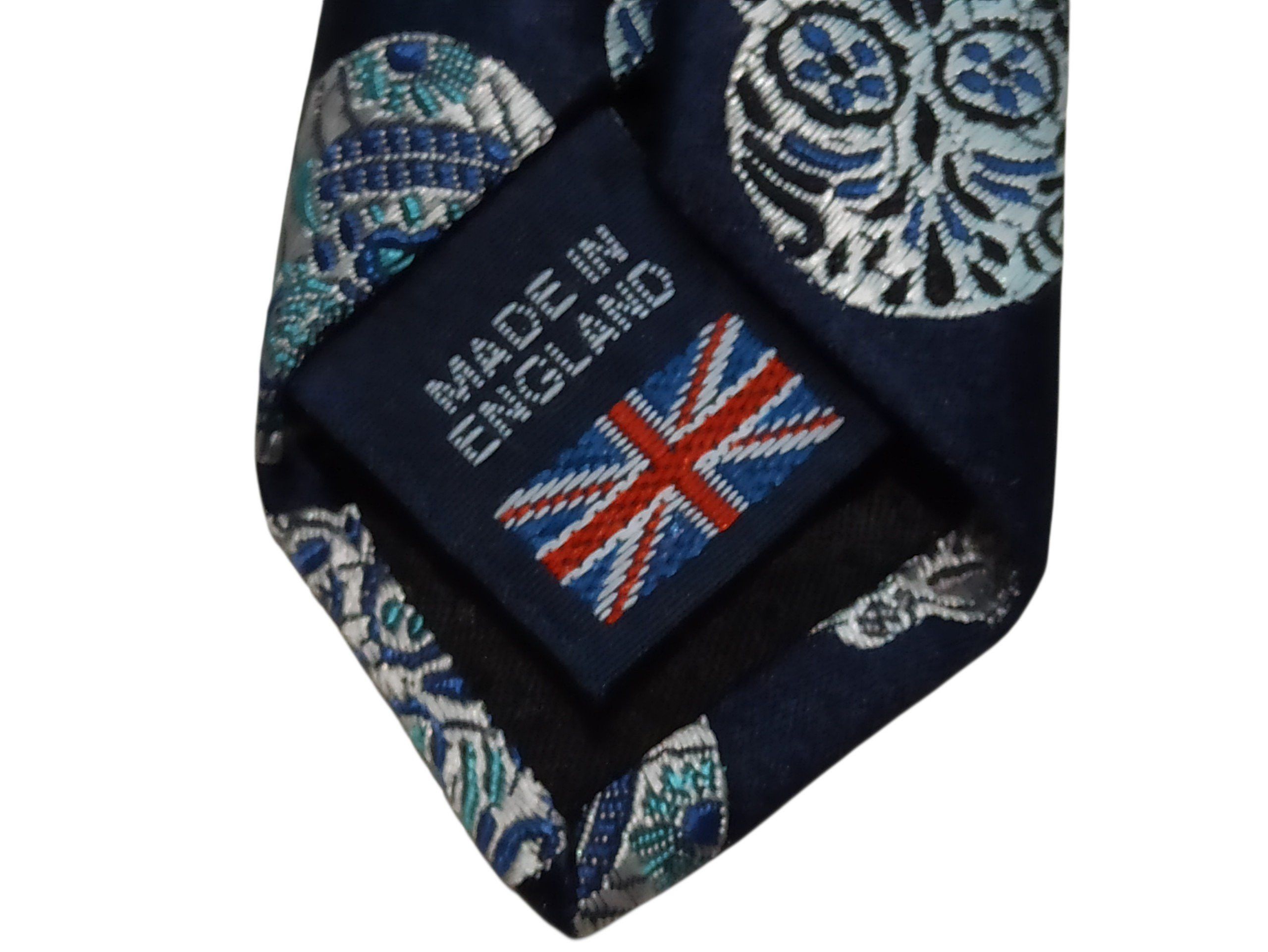 Other Van Buck Platinum Silk Skull Tie Limited Edition 1/100 Size ONE SIZE - 4 Thumbnail